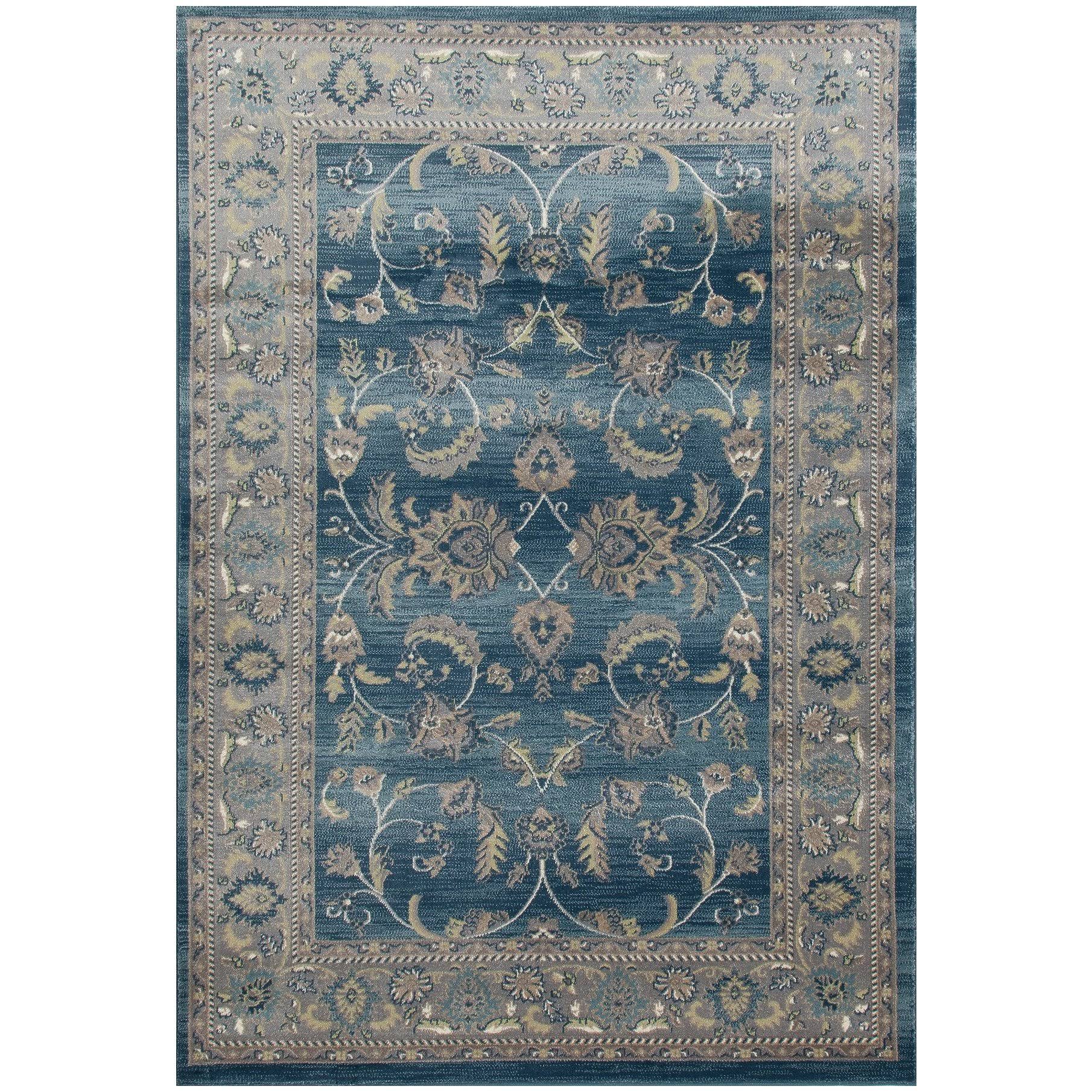 Art Carpet Arabella Scrollwork Blue 9 ft. x 12 ft. Area 9PIX0A_EJOI
