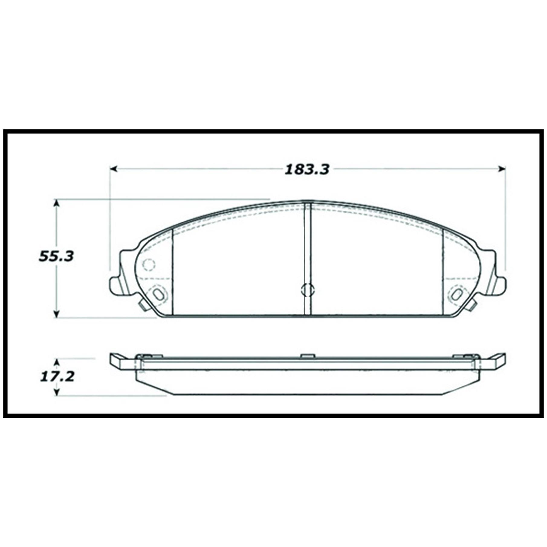 StopTech 308.10580 - Street Brake TKATFN_KBVL StopTech 308.10580 - Street Brake TKATFN_KBVL