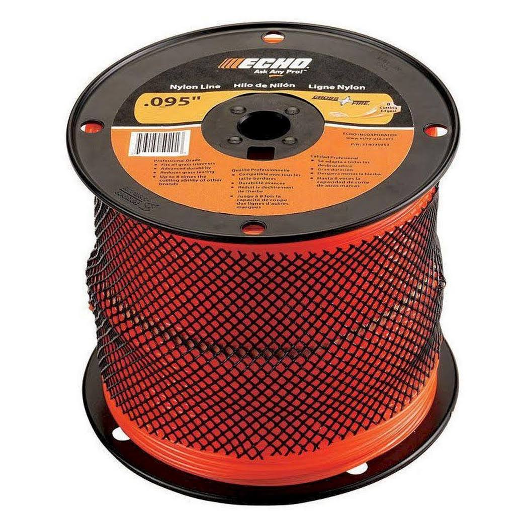 Echo 0.095 in. x 1,410 ft. Large Spool Cross-Fire Trimmer LSUUJA_C7MJ Echo 0.095 in. x 1,410 ft. Large Spool Cross-Fire Trimmer LSUUJA_C7MJ