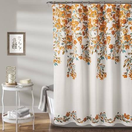 Mascher Floral Single Shower Curtain Charlton Home Color CXRJR6_QGYX Mascher Floral Single Shower Curtain Charlton Home Color CXRJR6_QGYX