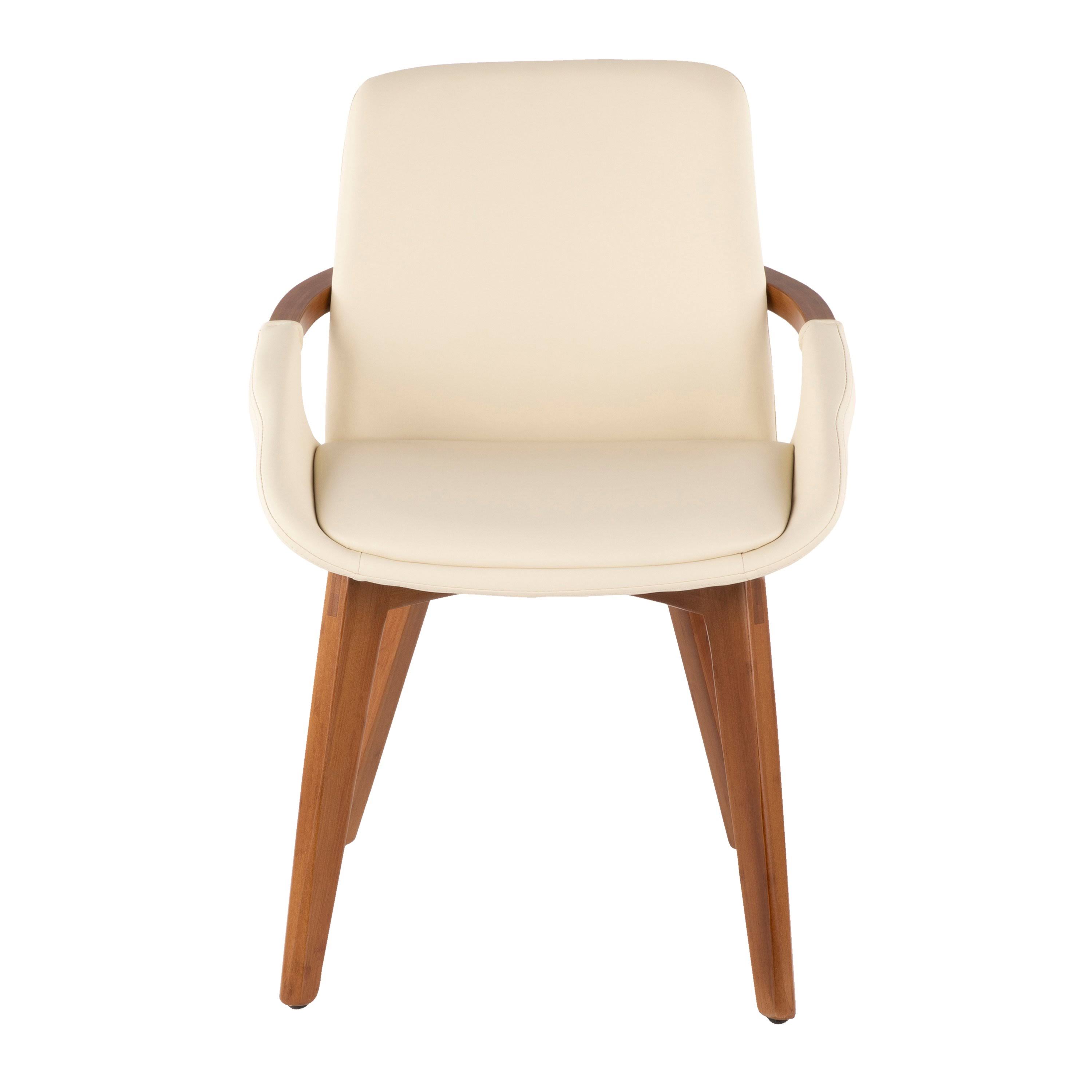 LumiSource Cosmo Chair, Walnut/AOWD6M_LIZ2 LumiSource Cosmo Chair, Walnut/AOWD6M_LIZ2