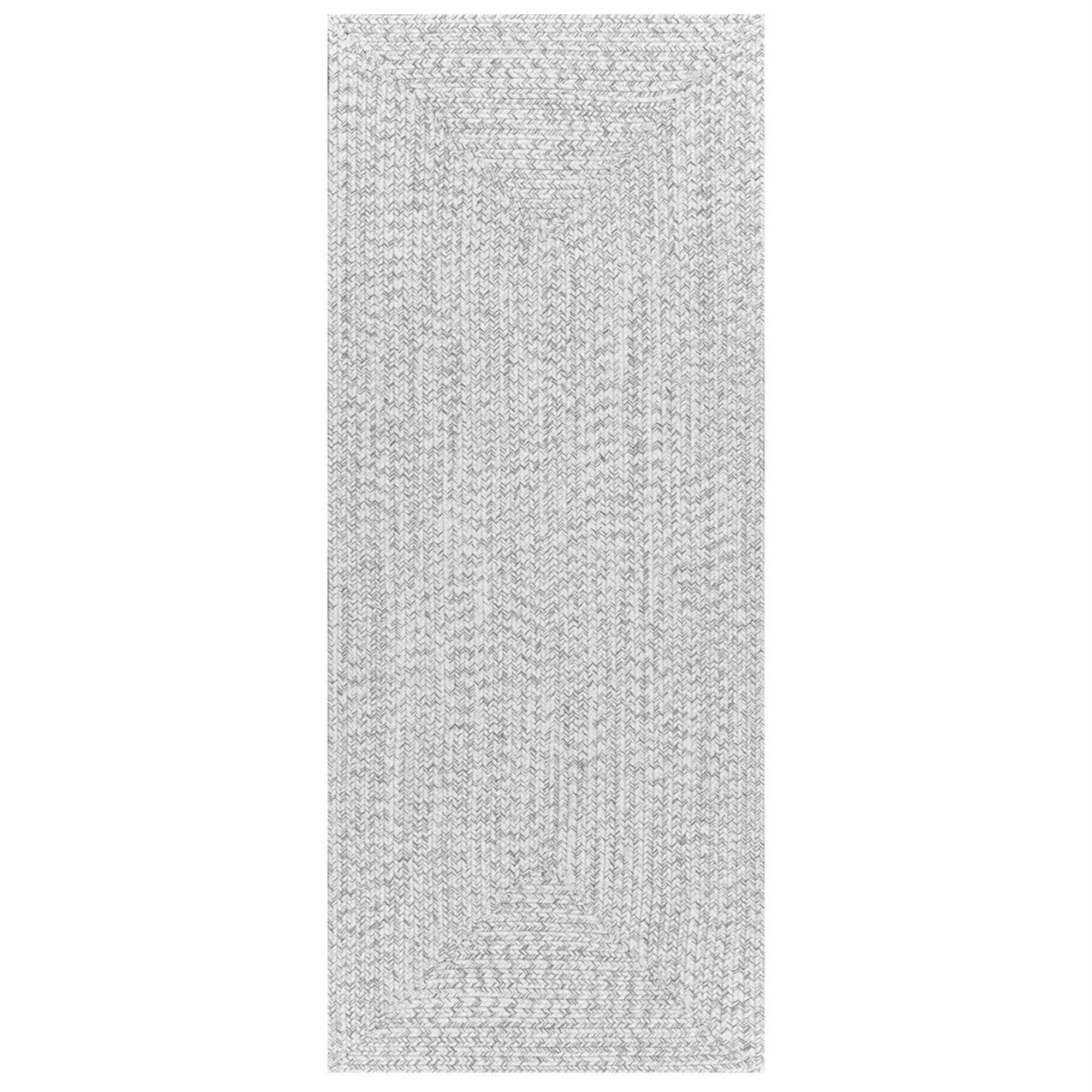 nuLOOM HJFV01E Braided Lefebvre Outdoor Runner Rug, 2' M5DBHL_XNWD nuLOOM HJFV01E Braided Lefebvre Outdoor Runner Rug, 2' M5DBHL_XNWD