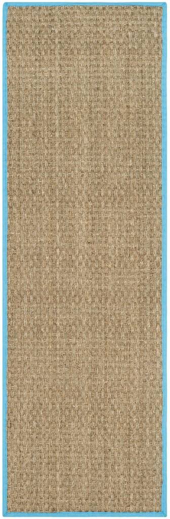 Safavieh Natural Fiber Natural Turquoise 2'-AVJ3QJ_L4BU Safavieh Natural Fiber Natural Turquoise 2'-AVJ3QJ_L4BU