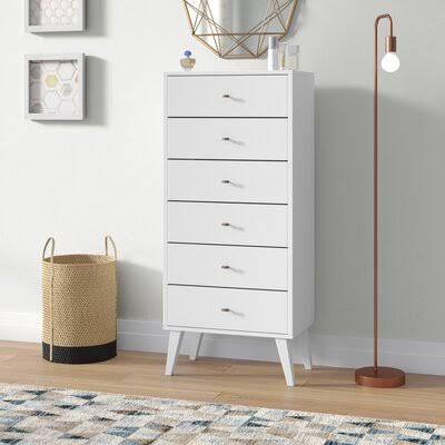 Alyssa 6 Drawer Lingerie Chest Mercury Row Color: LGJ1WG_SX3Z Alyssa 6 Drawer Lingerie Chest Mercury Row Color: LGJ1WG_SX3Z