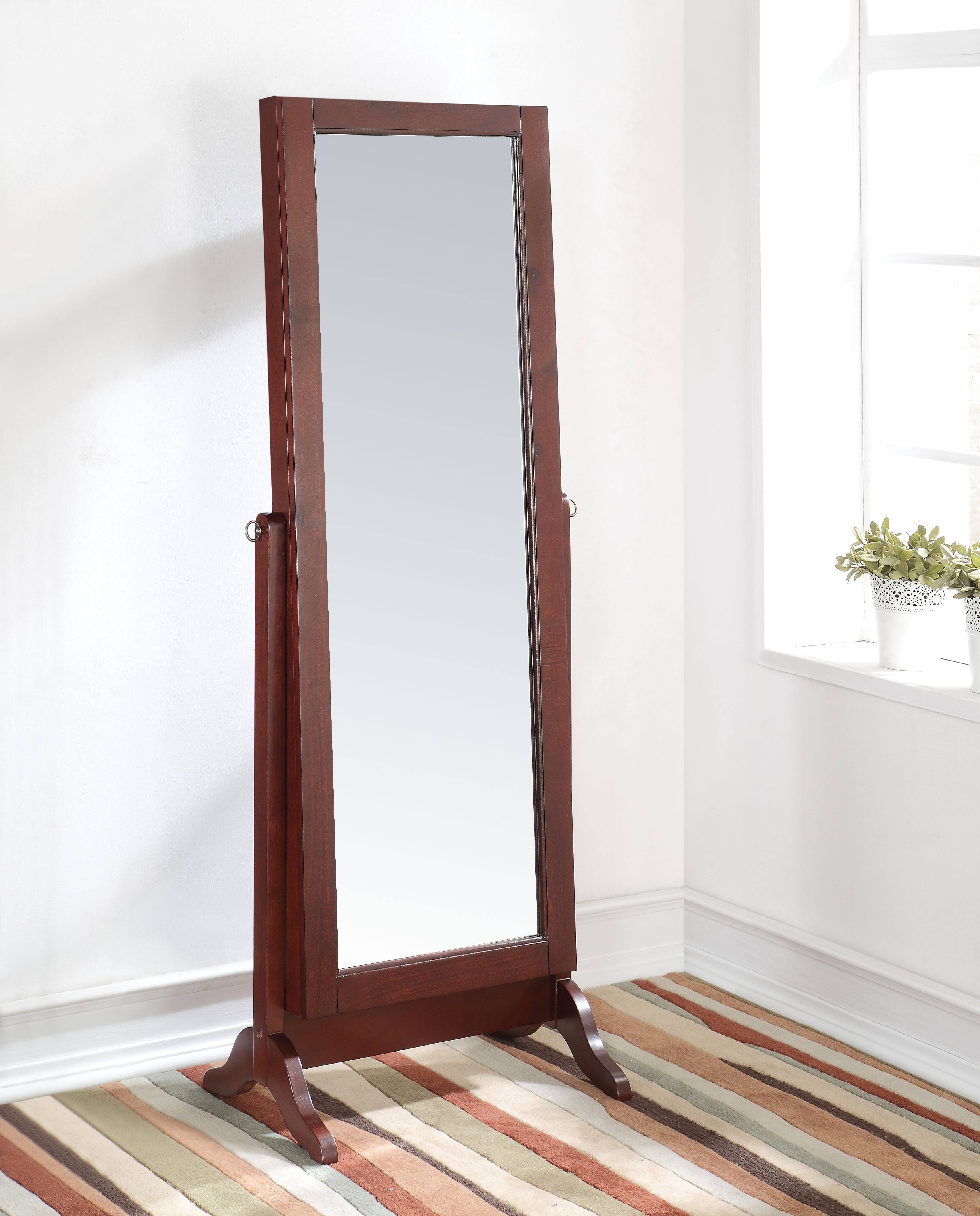 Acme Remiro Mirror Jewelry Armoire in 0PKP6M_QT23 Acme Remiro Mirror Jewelry Armoire in 0PKP6M_QT23