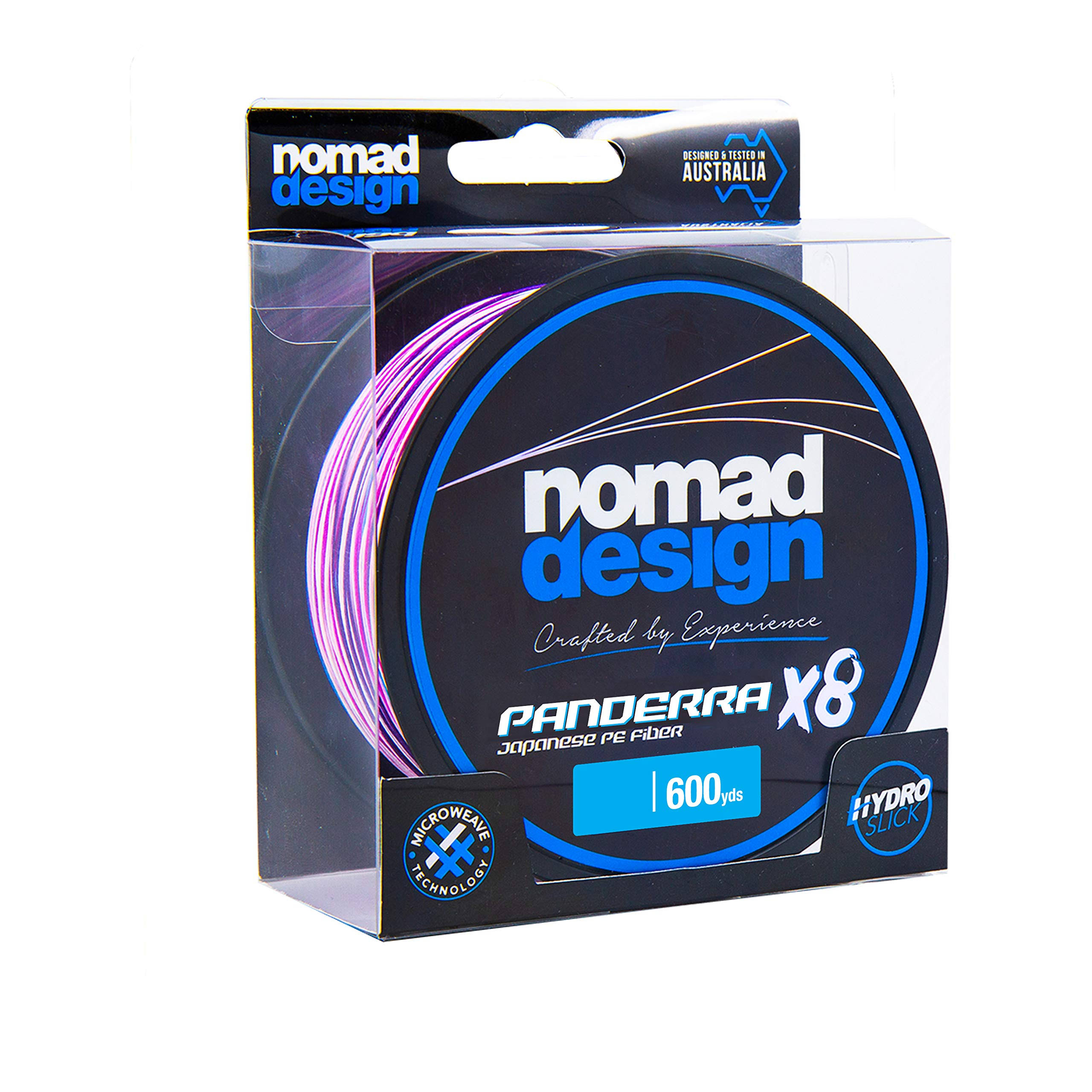 Nomad Design Panderra 8x Multi-Color Braid 50 Pound / 600 HXZHPT_MWRD Nomad Design Panderra 8x Multi-Color Braid 50 Pound / 600 HXZHPT_MWRD