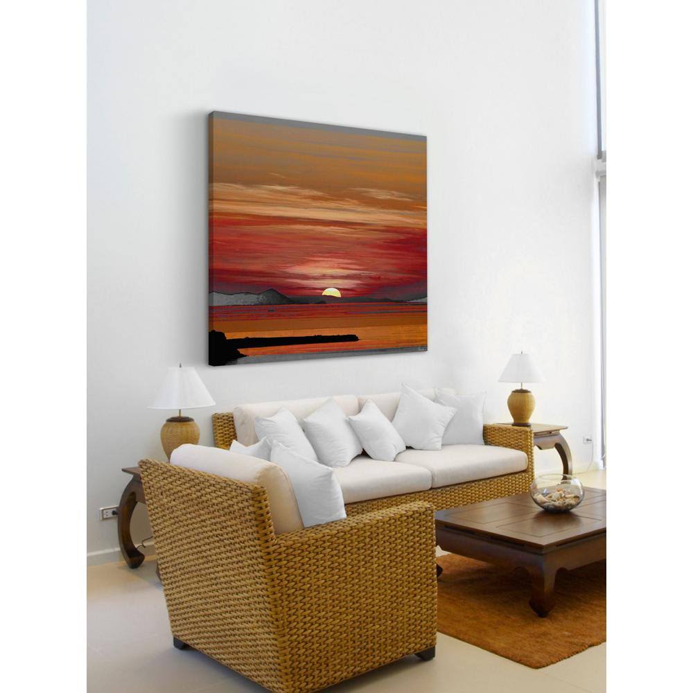 Parvez Michel 24 in. H x 24 in. W Mykonos by Parvez Taj Printed Canvas Wall Art, Multi-CF18M6_A9OY Parvez Michel 24 in. H x 24 in. W Mykonos by Parvez Taj Printed Canvas Wall Art, Multi-CF18M6_A9OY