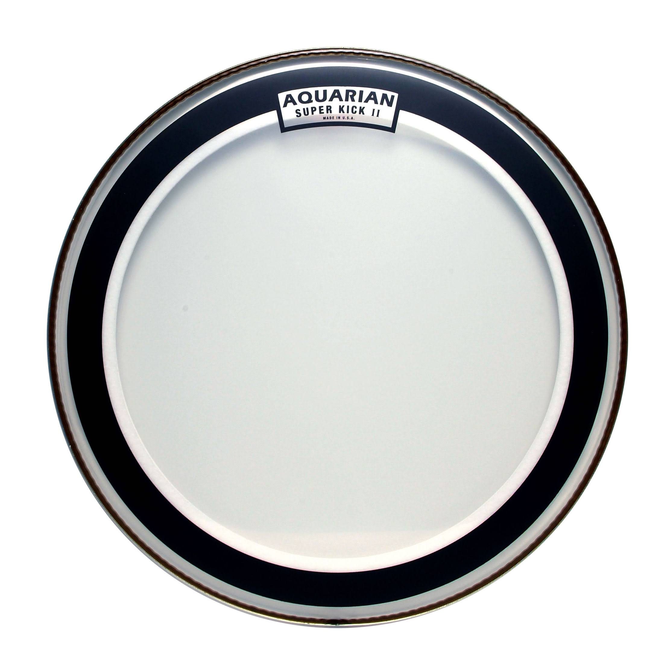 Aquarian Super Kick II Bass Drum Head, K9ZOTU_ARD4 Aquarian Super Kick II Bass Drum Head, K9ZOTU_ARD4