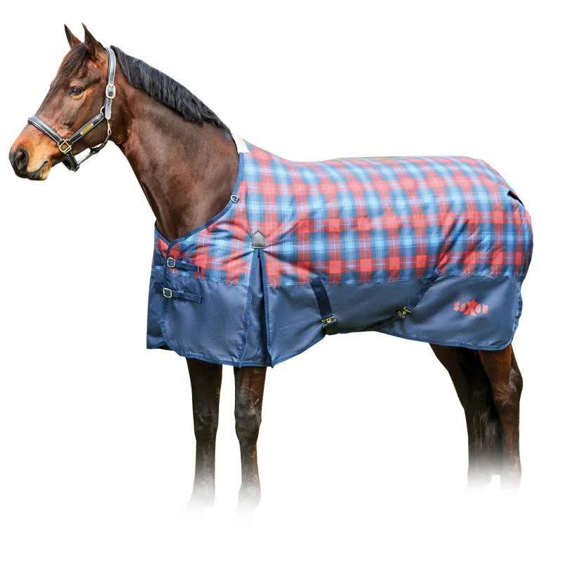 Saxon 1200D Standard Neck Heavy 66 Navy/Red Plaid, VRUSWV_RQCS Saxon 1200D Standard Neck Heavy 66 Navy/Red Plaid, VRUSWV_RQCS