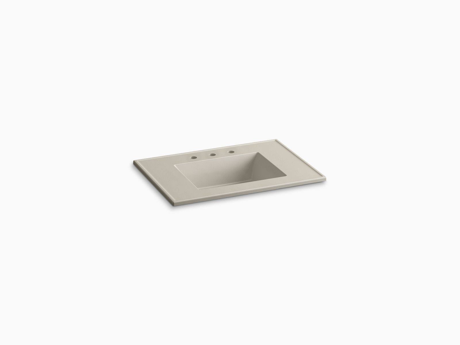 Kohler K-2779-8-G85 Ceramic/Impressions Vanity Top MKFRH2_NILC Kohler K-2779-8-G85 Ceramic/Impressions Vanity Top MKFRH2_NILC