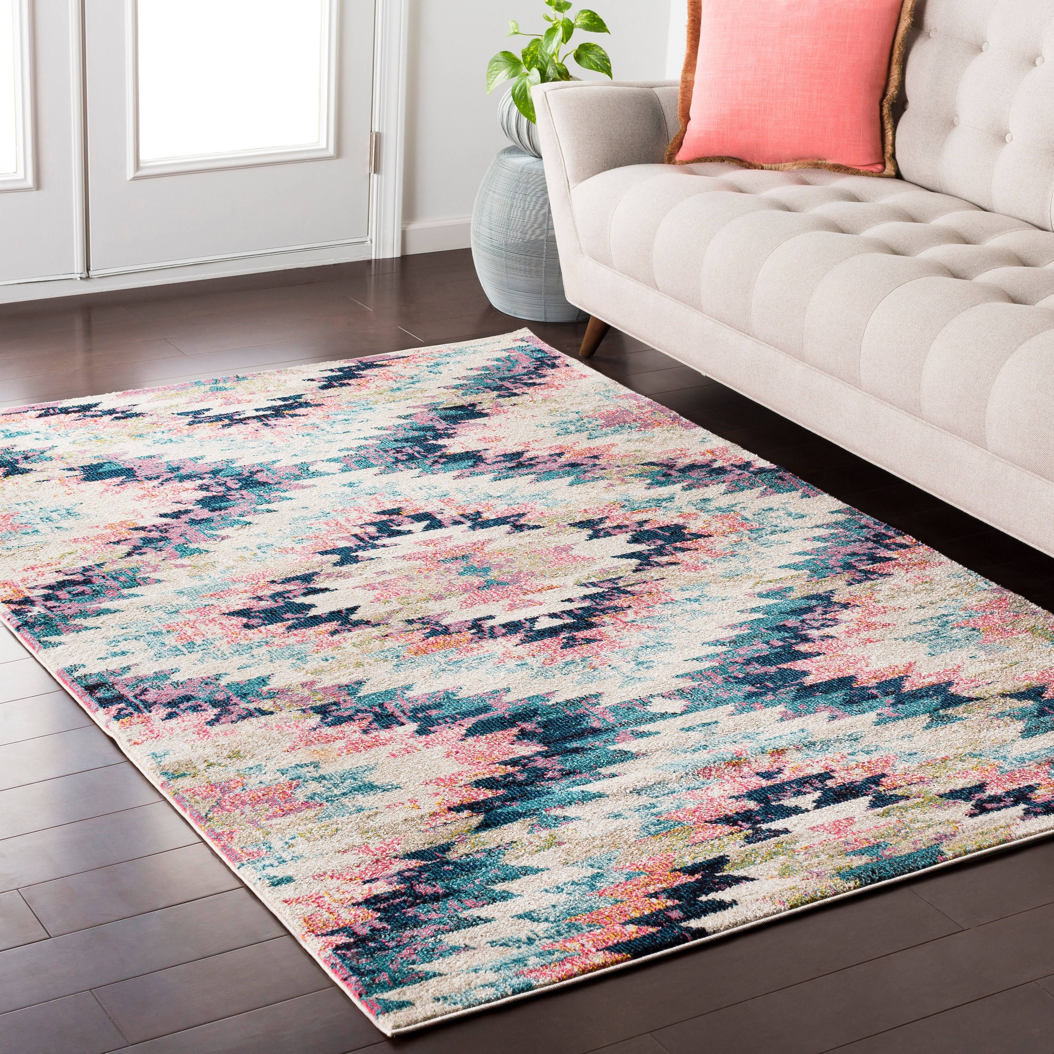 Art of Knot Tonoth 5'3 inch x 7'3 inch Rectangular Area A8L02N_OLKW Art of Knot Tonoth 5'3 inch x 7'3 inch Rectangular Area A8L02N_OLKW