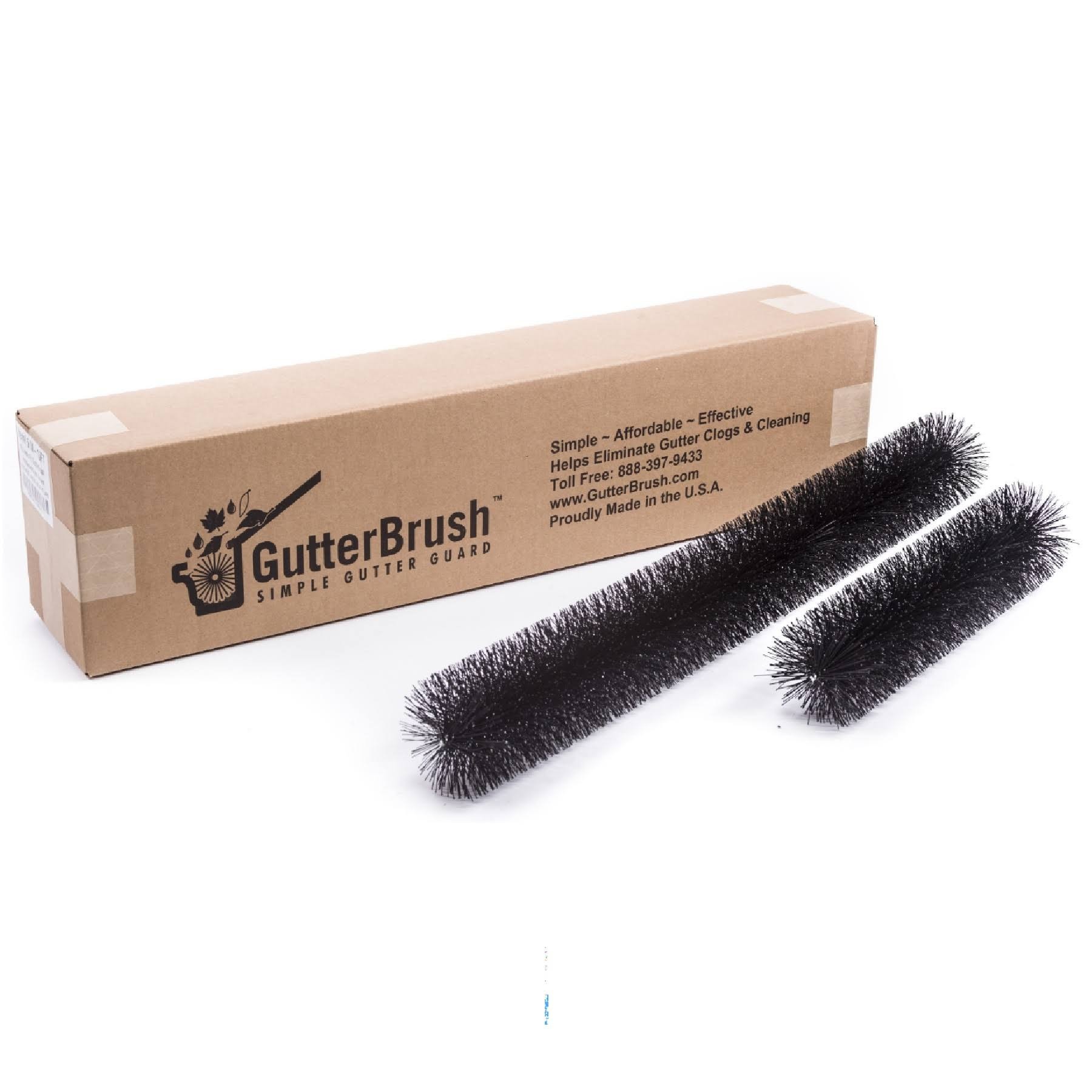 GutterBrush Leaf Gutter Guard for Standard YCOJLJ_OC5O GutterBrush Leaf Gutter Guard for Standard YCOJLJ_OC5O
