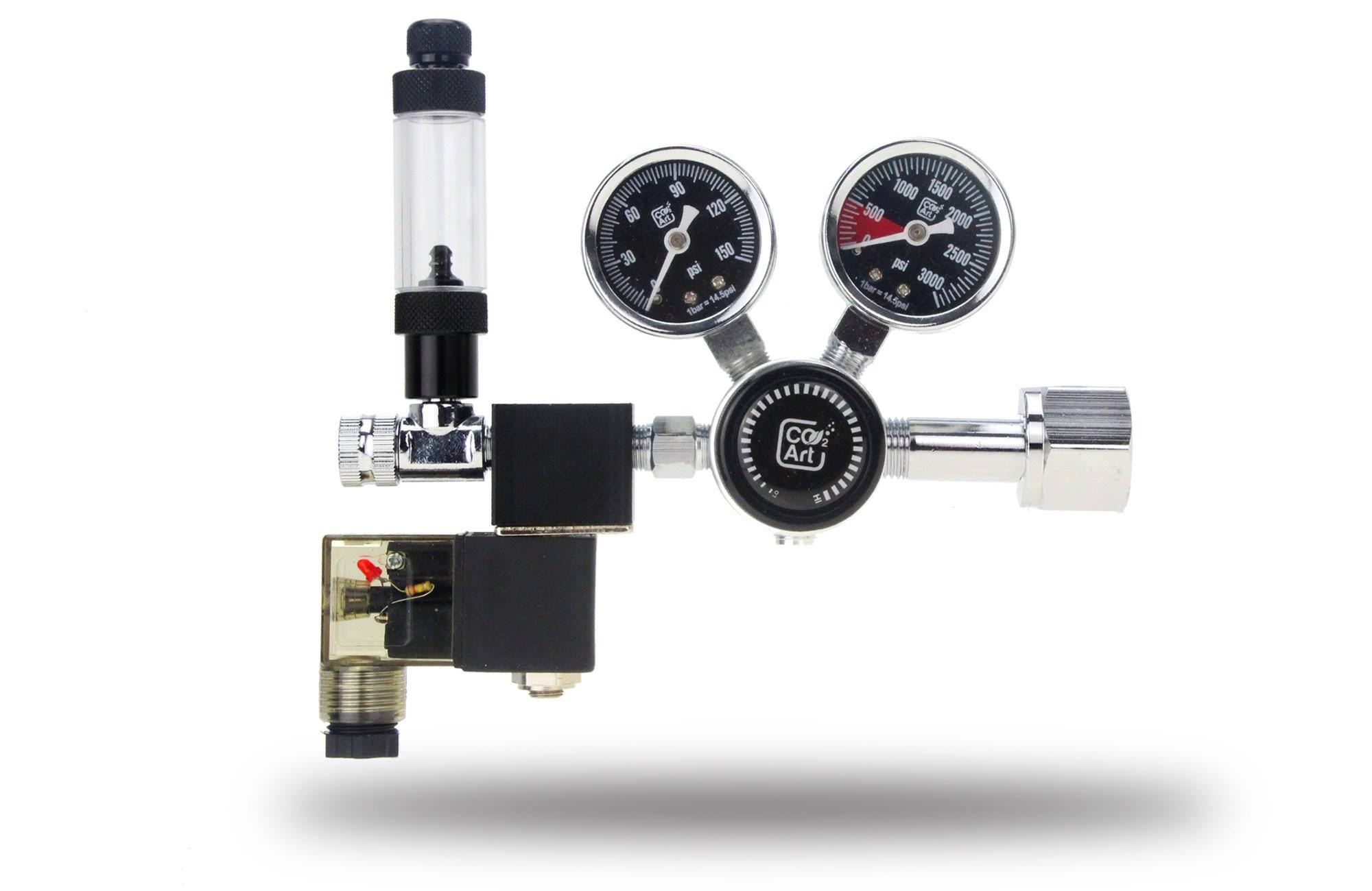 CO2 Art Pro-Se Series Aquarium CO2 Dual Stage Regulator with Solenoid CA-PRO-SE-CGA LUTIC2_PU2M CO2 Art Pro-Se Series Aquarium CO2 Dual Stage Regulator with Solenoid CA-PRO-SE-CGA LUTIC2_PU2M