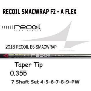 UST Mamiya 7 Shaft Set 4-W .355 Taper Tip UST Recoil 760 ES F2 A Flex SmacWrap Irons - IEPYAO_CGQO UST Mamiya 7 Shaft Set 4-W .355 Taper Tip UST Recoil 760 ES F2 A Flex SmacWrap Irons - IEPYAO_CGQO