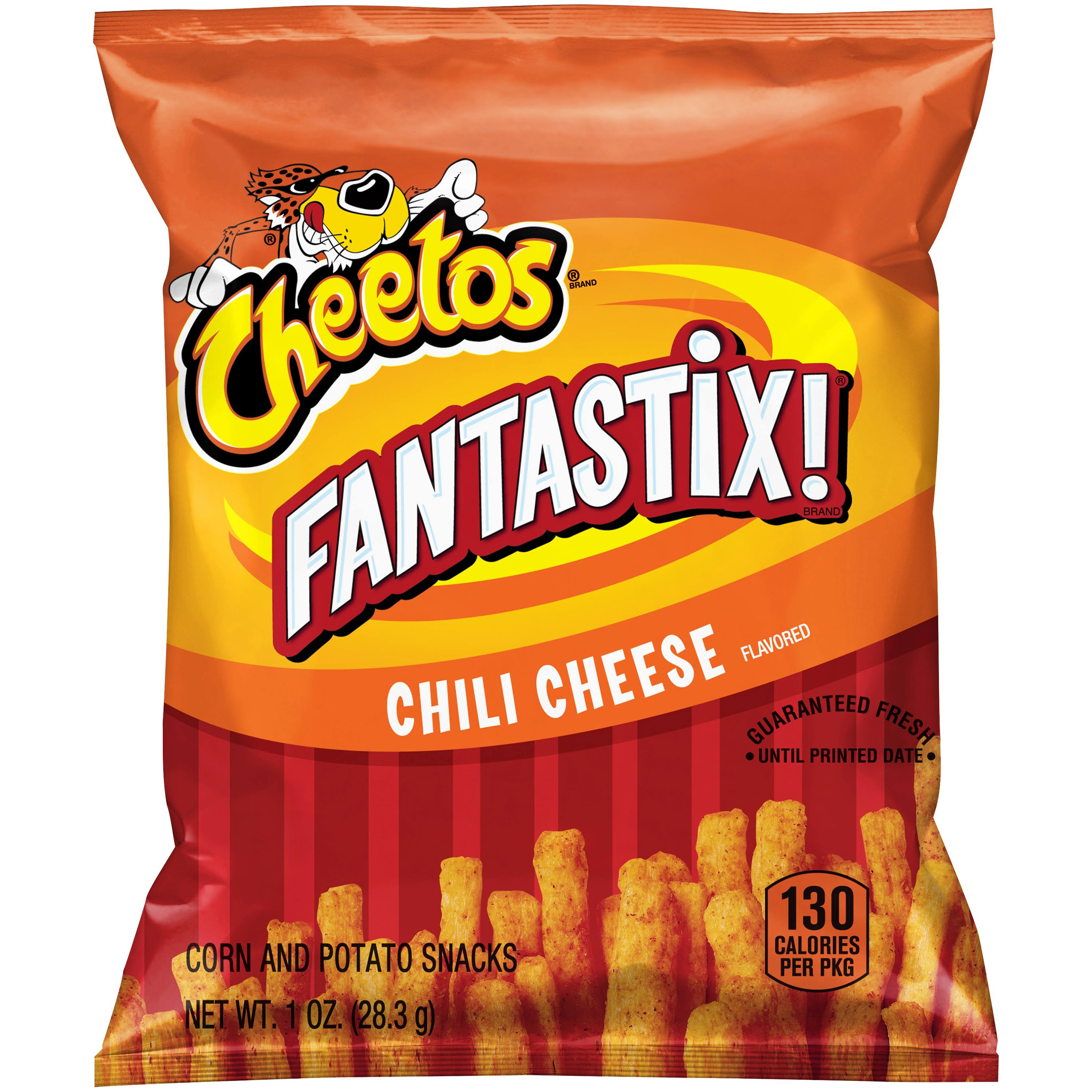 Cheetos Fantastix Corn and Potato Snacks, Chili Cheese Flavored - 1 YRKTGE_ADEW Cheetos Fantastix Corn and Potato Snacks, Chili Cheese Flavored - 1 YRKTGE_ADEW