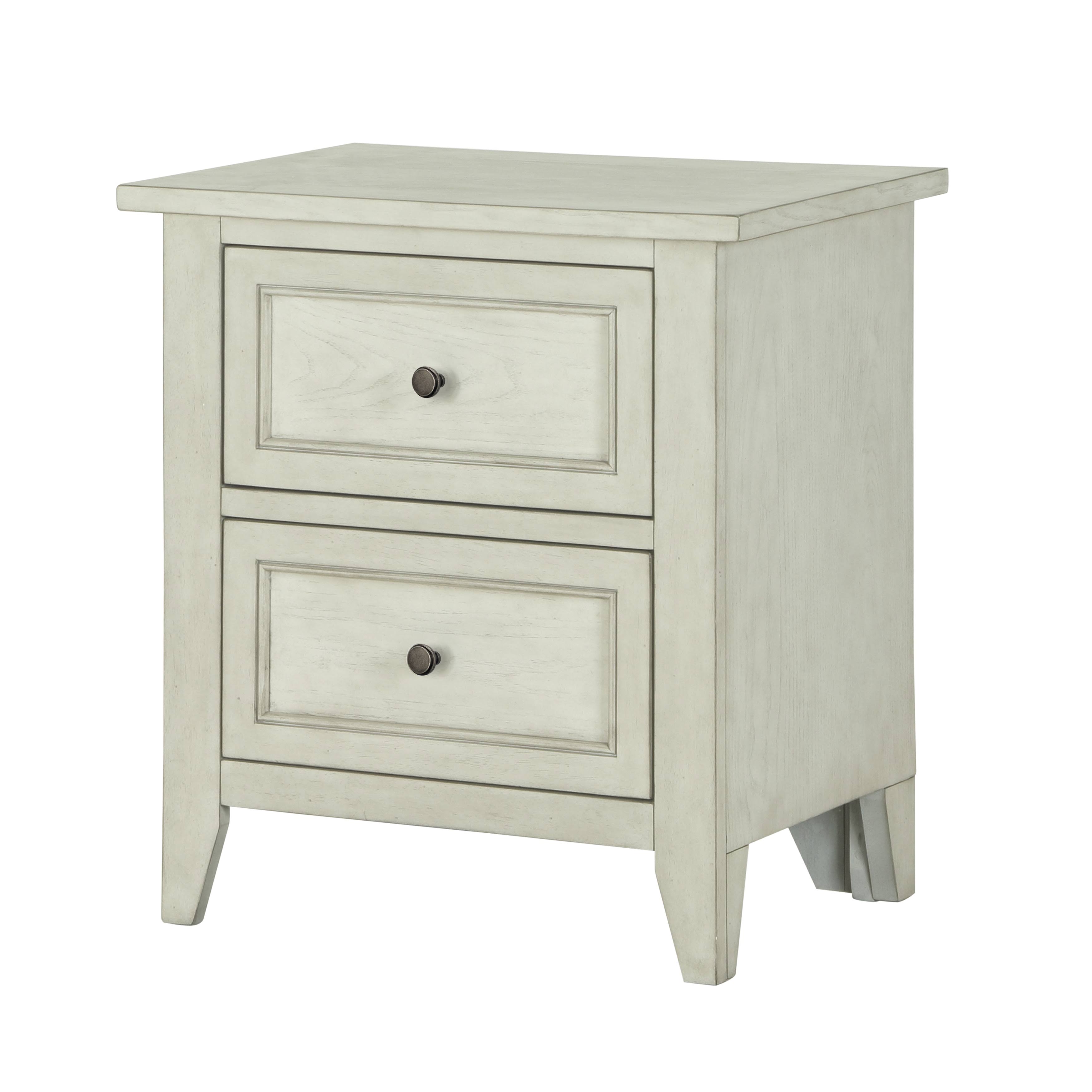 Magnussen Home Raelynn 2-Drawer Nightstand, Weathered HNI4Q8_HAW1
