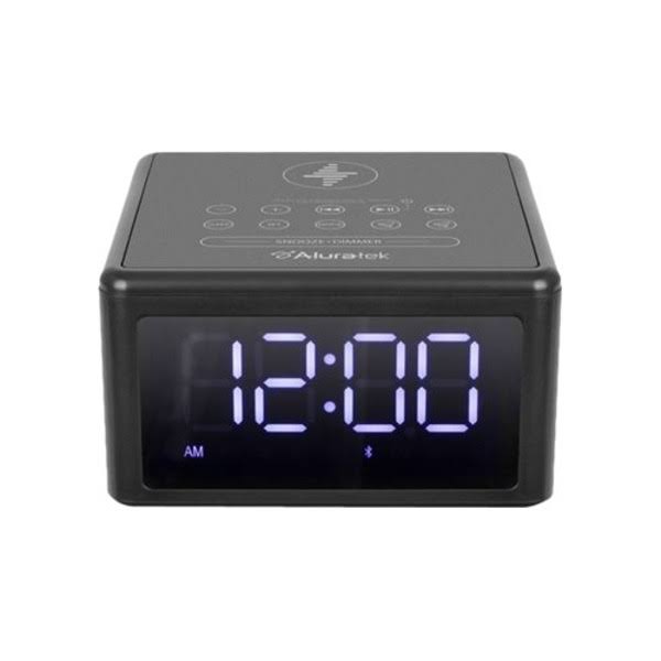 Aluratek ABQC02F Wireless Charging 5W FM Clock LNNQ59_IGAV