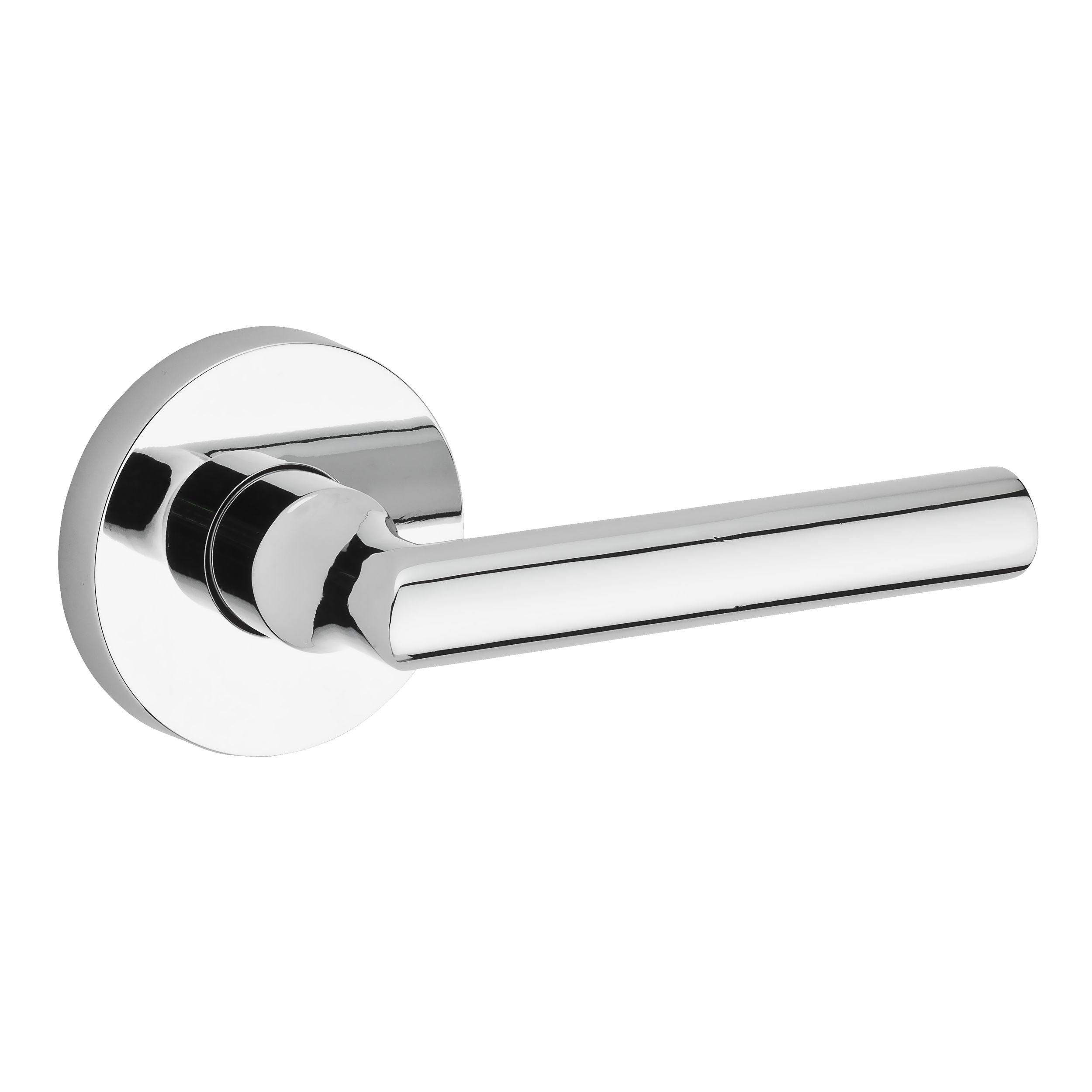 Baldwin Tube Passage Door Lever with Contemporary Round VAFPQF_BO1L Baldwin Tube Passage Door Lever with Contemporary Round VAFPQF_BO1L