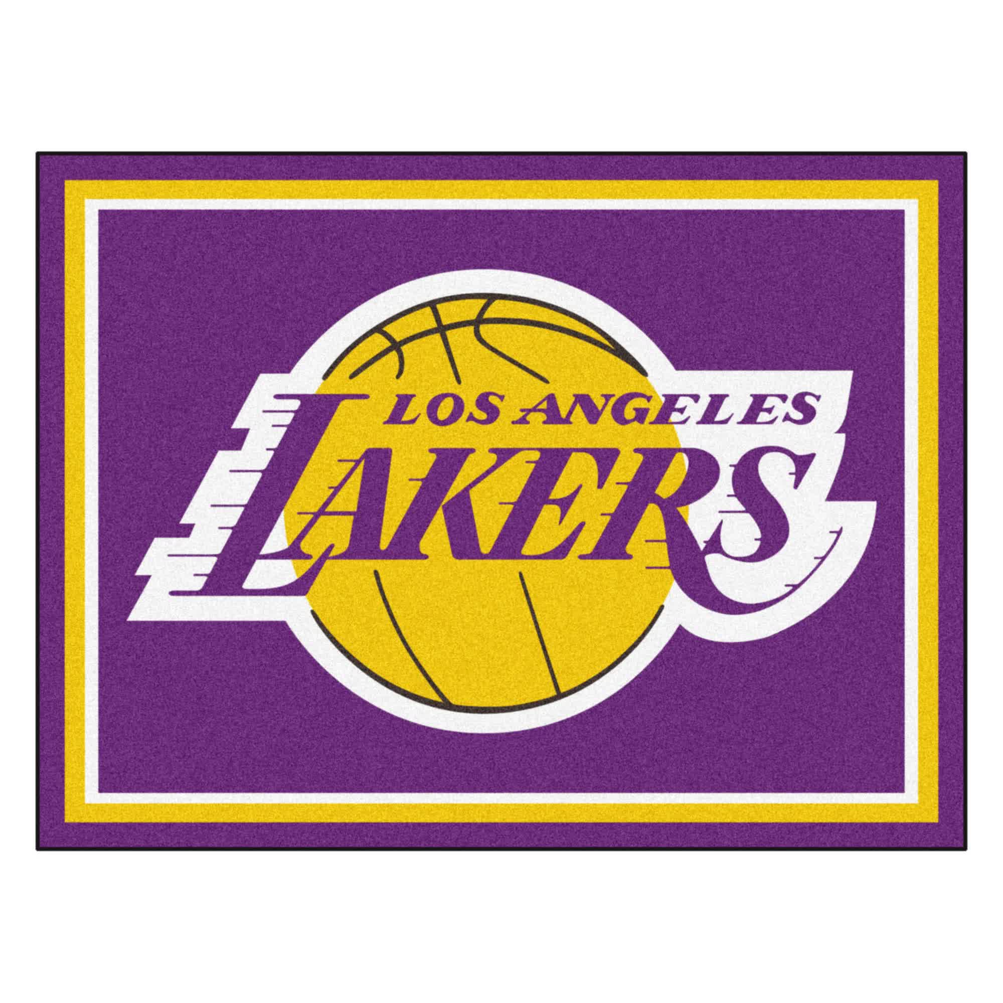 NBA - Los Angeles Lakers Rug - 8' x 10' 8NXNRE_KBN3 NBA - Los Angeles Lakers Rug - 8' x 10' 8NXNRE_KBN3