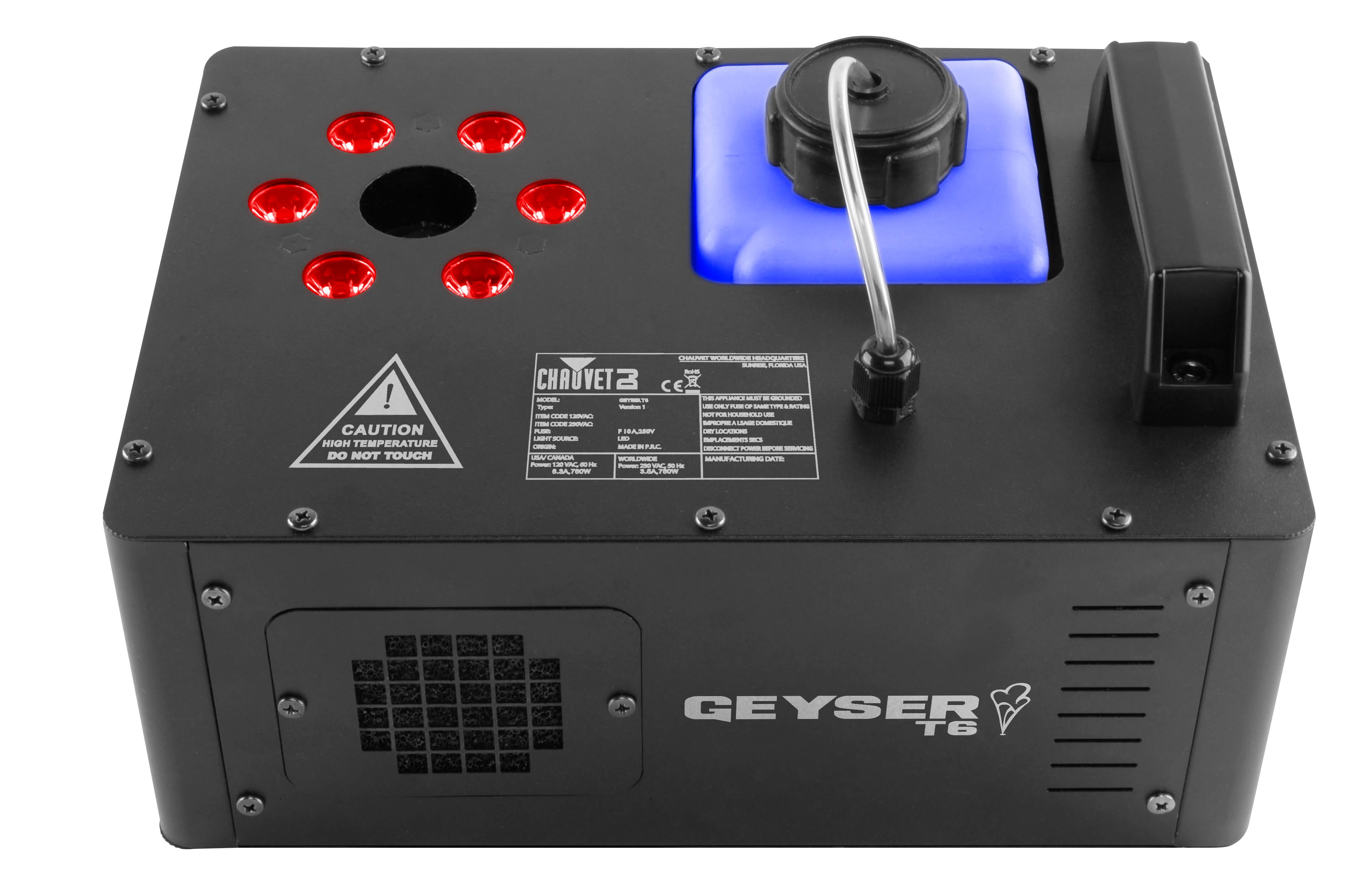 Chauvet DJ Geyser T6 Fog S5T3EH_7H8K Chauvet DJ Geyser T6 Fog S5T3EH_7H8K