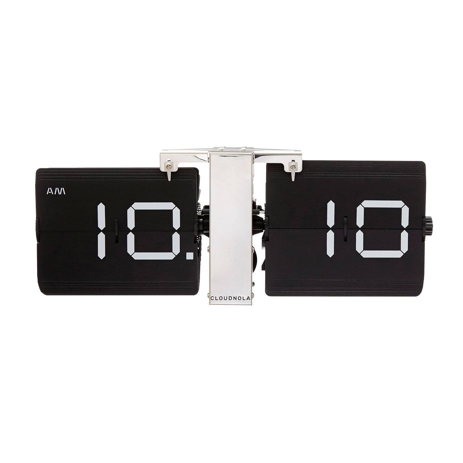 Cloudnola Flipping Out Clock - Black IQUANT_4DZ0 Cloudnola Flipping Out Clock - Black IQUANT_4DZ0