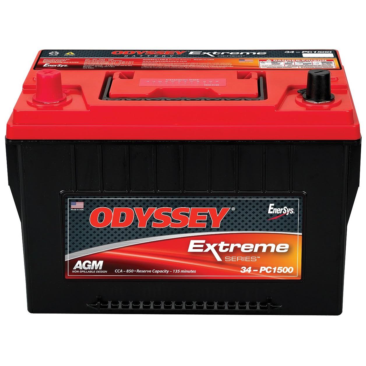 Odyssey Battery 34-0EB5OZ_AKGG Odyssey Battery 34-0EB5OZ_AKGG
