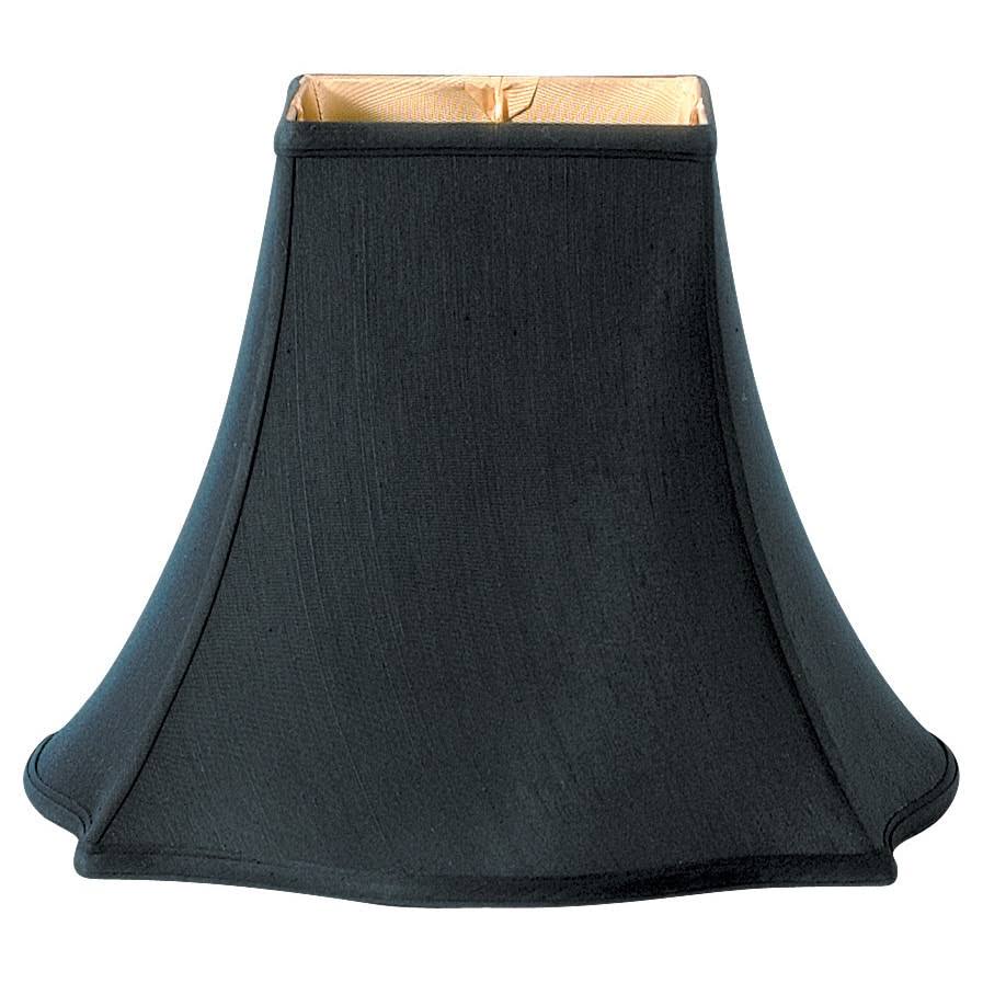 Royal Designs Fancy Square Bell Black Lamp Shade, 4 x 10 x 8.9FCWYM_1EGB Royal Designs Fancy Square Bell Black Lamp Shade, 4 x 10 x 8.9FCWYM_1EGB
