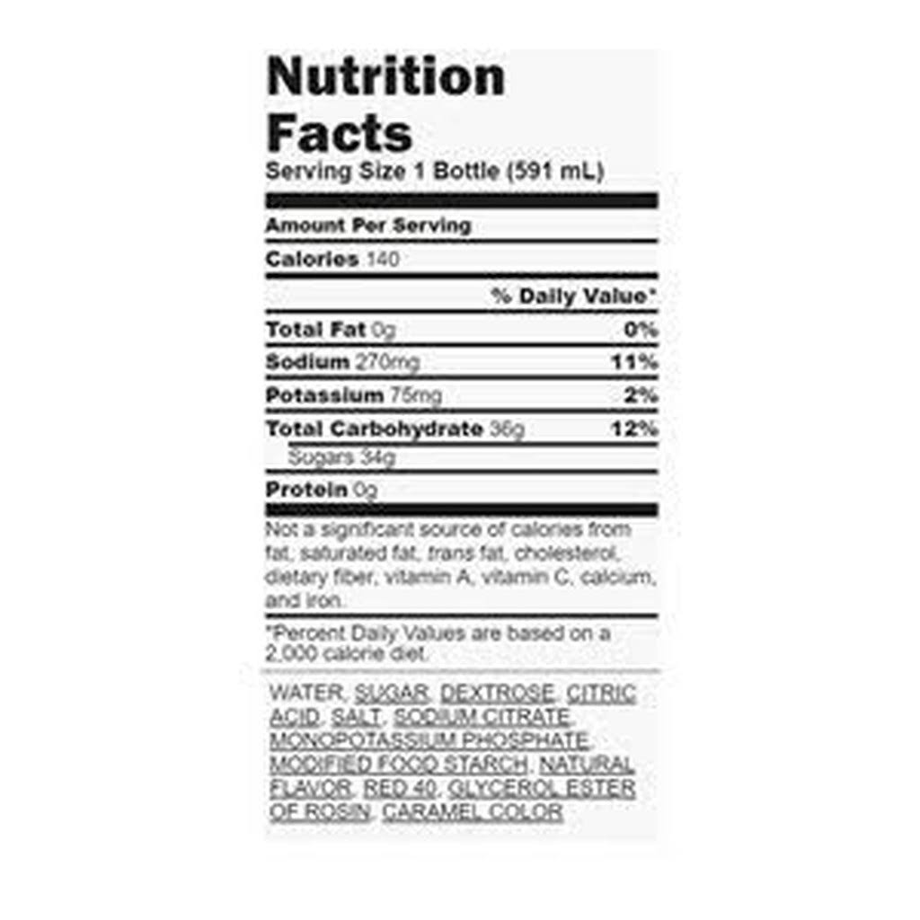 Gatorade Thirst Quencher, Fruit Punch / 24 (20 fl oz) BUTINY_96AN Gatorade Thirst Quencher, Fruit Punch / 24 (20 fl oz) BUTINY_96AN