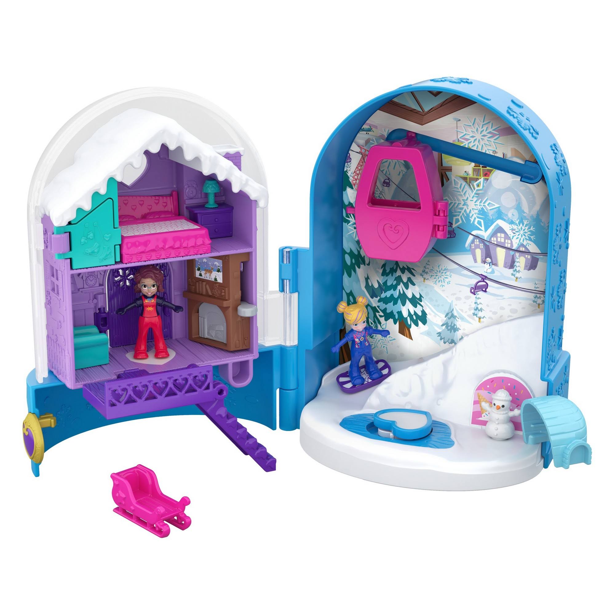 Polly Pocket Toy, Snowball Surprise, MM3Z5G_TEYB