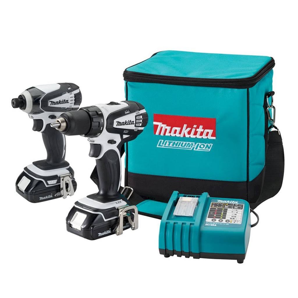 Makita LCT200W 18 Volt Compact Lithium-Ion Cordless 2 Piece Combo TXDA1U_O01N Makita LCT200W 18 Volt Compact Lithium-Ion Cordless 2 Piece Combo TXDA1U_O01N