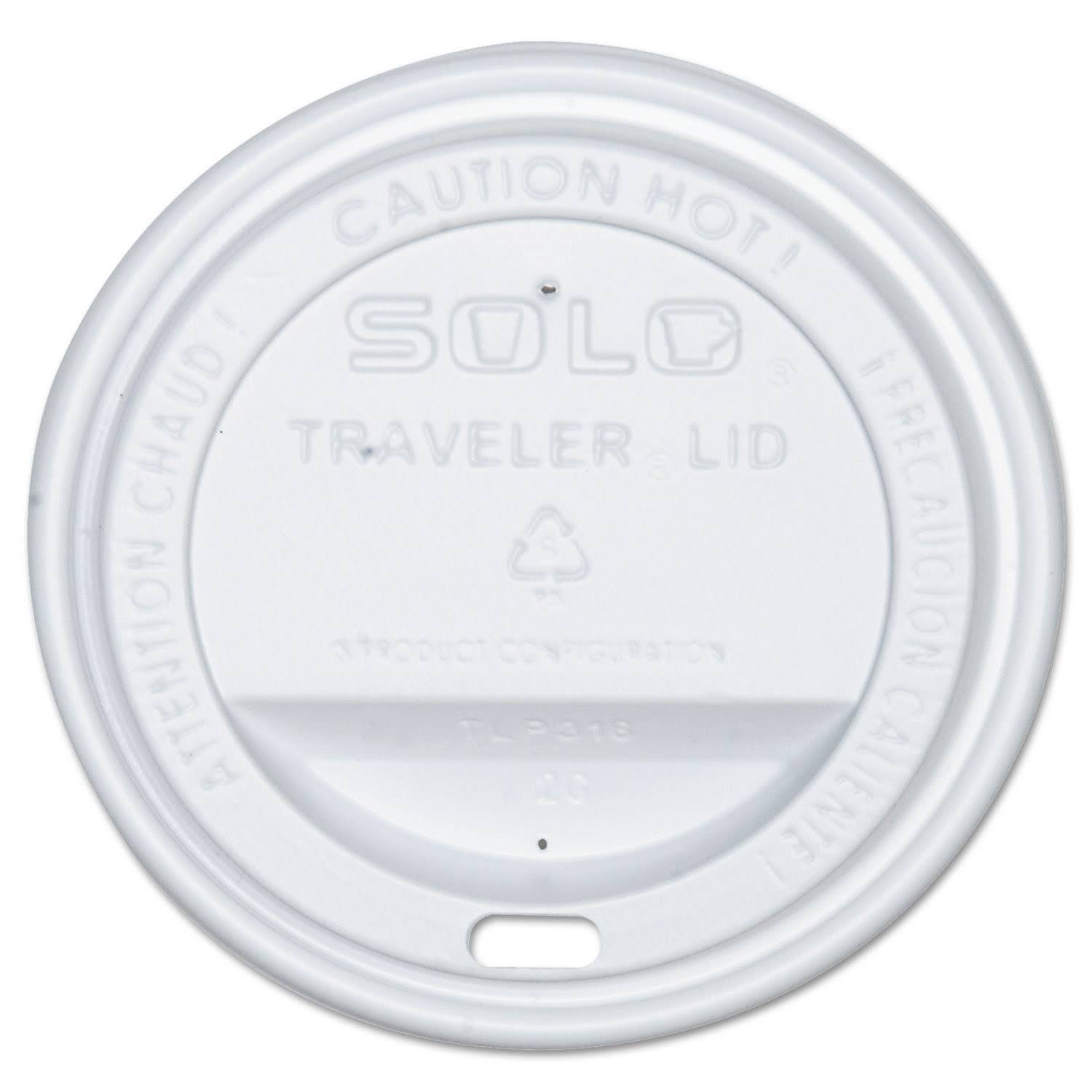 Solo OFTL36-0007 Traveler Drink-Thru Lid, White, 300 / KW05L4_2JMF Solo OFTL36-0007 Traveler Drink-Thru Lid, White, 300 / KW05L4_2JMF