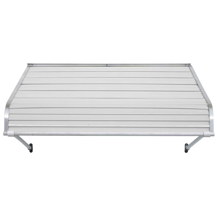 NuImage Awnings 1100 96-in Wide x 42-in Projection White Solid Fixed Door Awning | IV8J4Z_8JOR NuImage Awnings 1100 96-in Wide x 42-in Projection White Solid Fixed Door Awning | IV8J4Z_8JOR