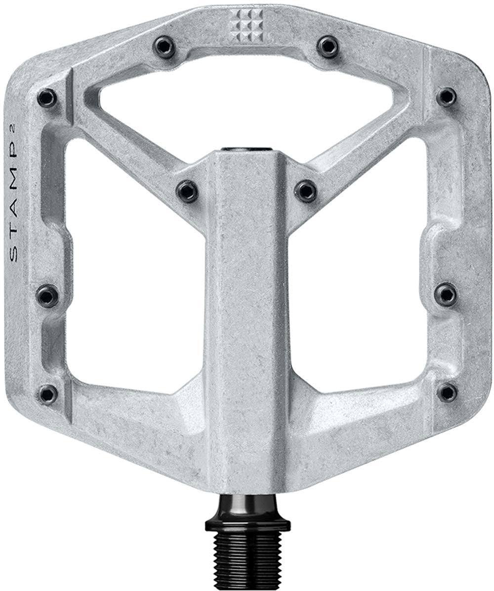 Crank Brothers Stamp 2 Pedals Raw Silver / 9Z4IJA_QSAZ Crank Brothers Stamp 2 Pedals Raw Silver / 9Z4IJA_QSAZ
