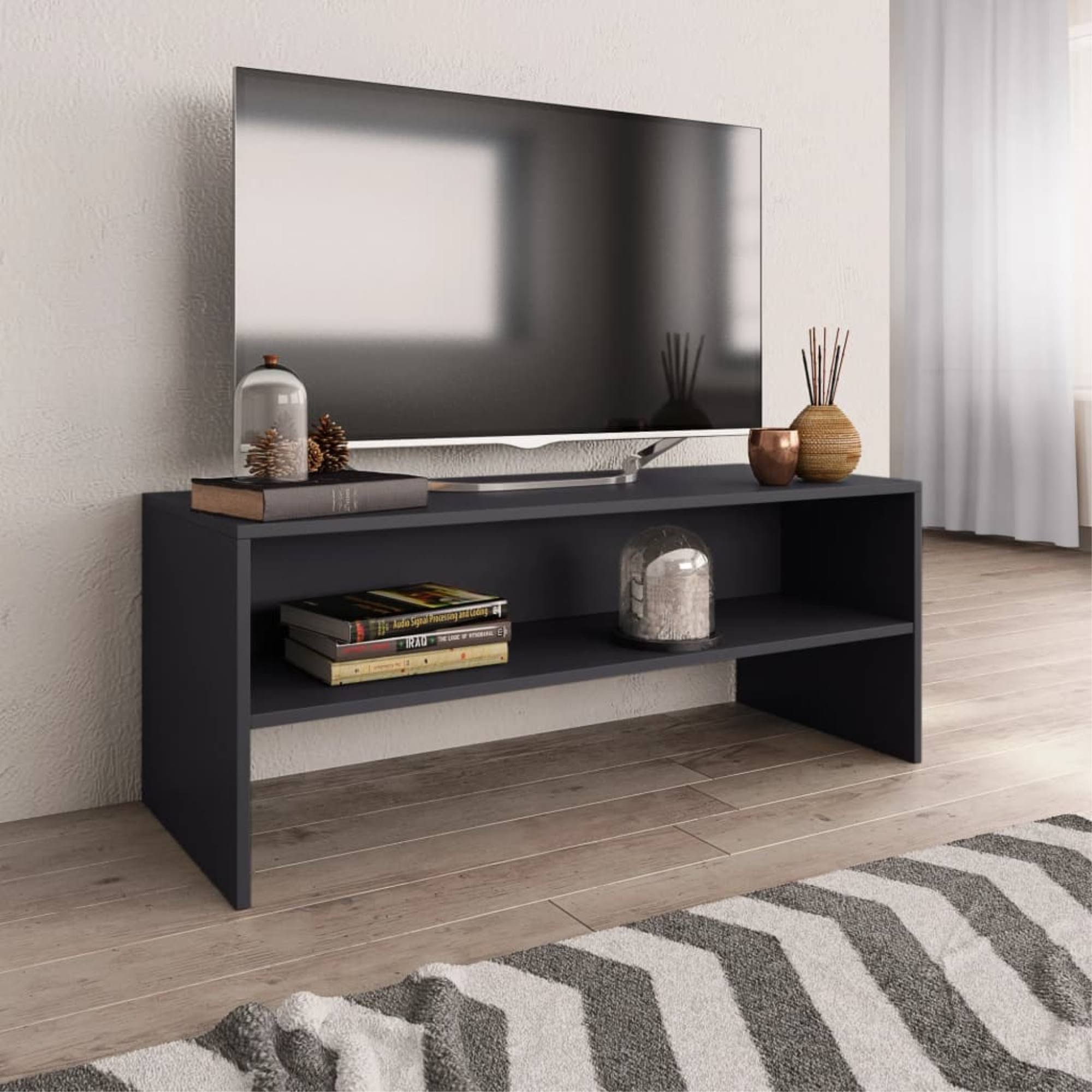 vidaXL TV Cabinet Gray 39.JXGVZA_XHBJ vidaXL TV Cabinet Gray 39.JXGVZA_XHBJ