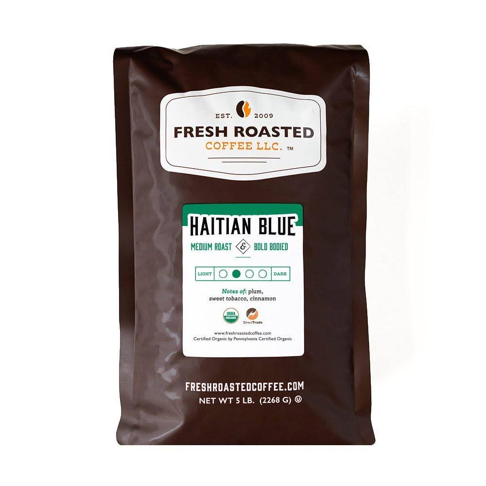 Organic Haitian Blue Coffee - Direct Trade, 5 lb Bag / Drip WXP23F_NYZA Organic Haitian Blue Coffee - Direct Trade, 5 lb Bag / Drip WXP23F_NYZA