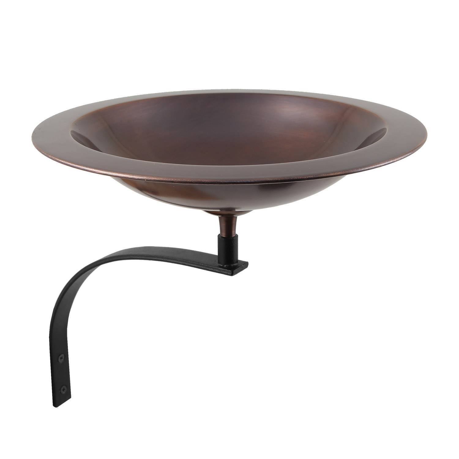 Achla Designs Classic II Birdbath with Wall Mount TTB5WX_CXO1 Achla Designs Classic II Birdbath with Wall Mount TTB5WX_CXO1