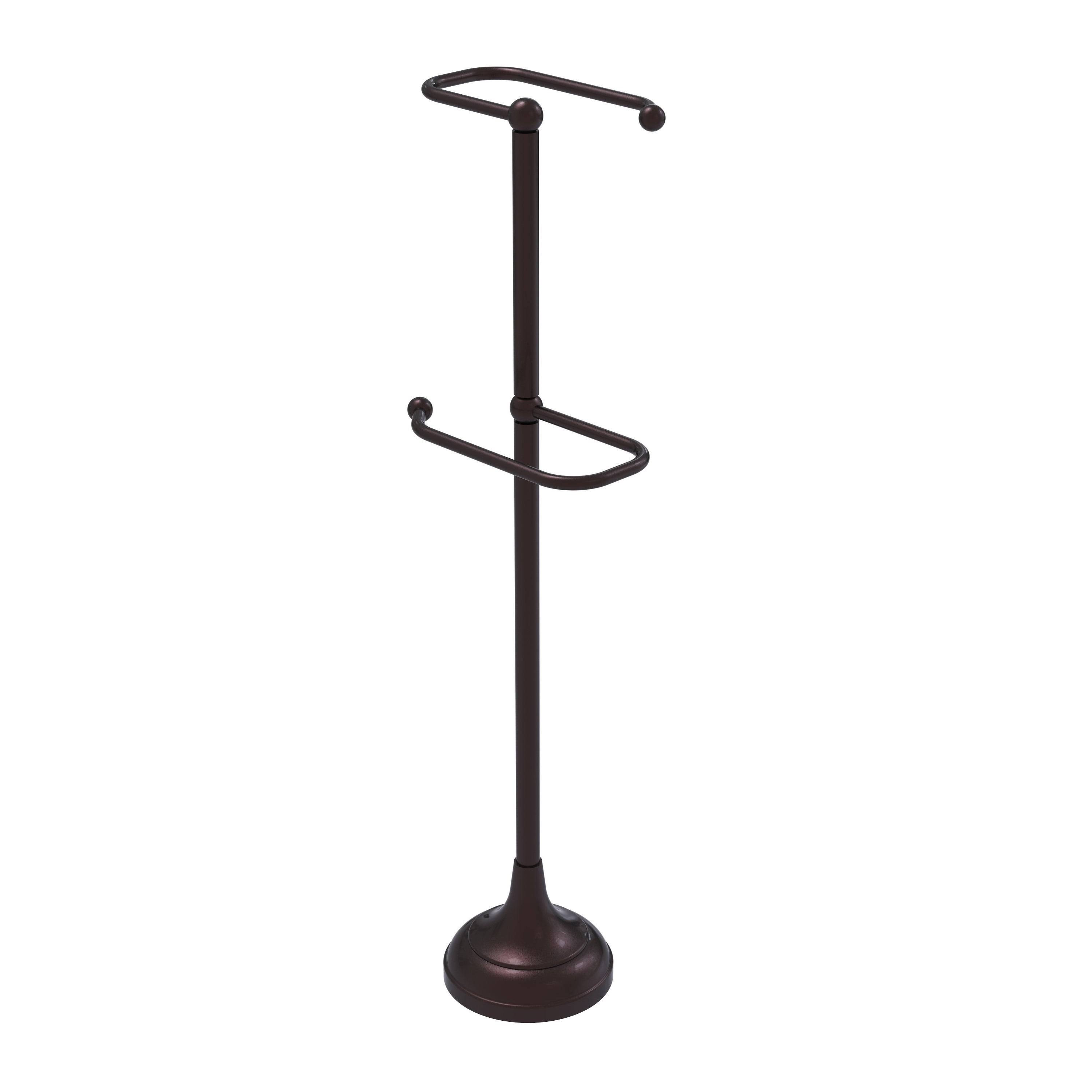 Allied Brass Free Standing Two Roll Toilet Tissue Stand - Venetian IFSHWV_5MYT