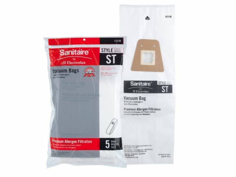 Genuine Eureka Sanitaire St Cloth HEPA Cleaner Bags 63213B-10 OEM [60 Bags] EMEEAQ_BU0R
