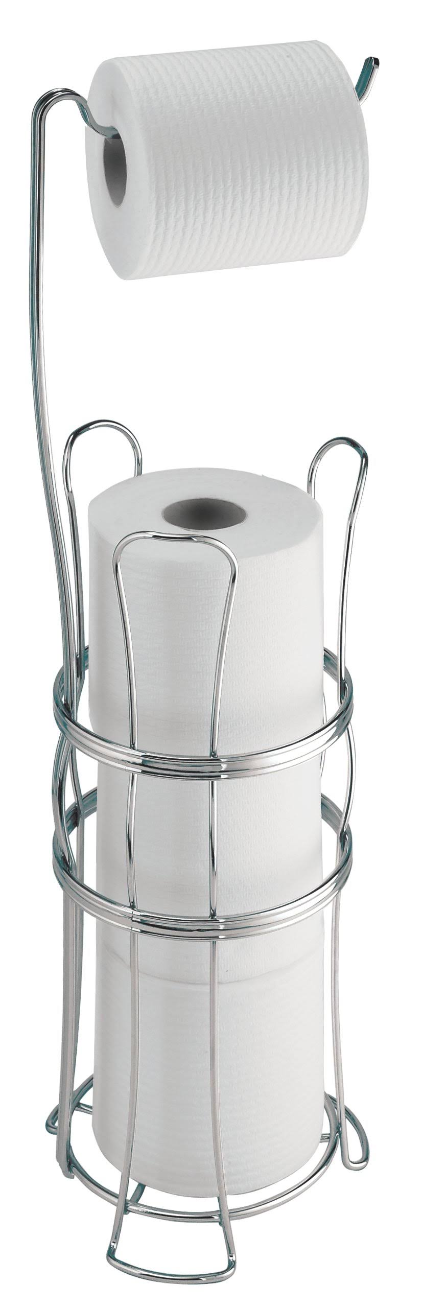 Interdesign York Lyra Toilet Paper Roll Holder with 63W9SG_ZEBW