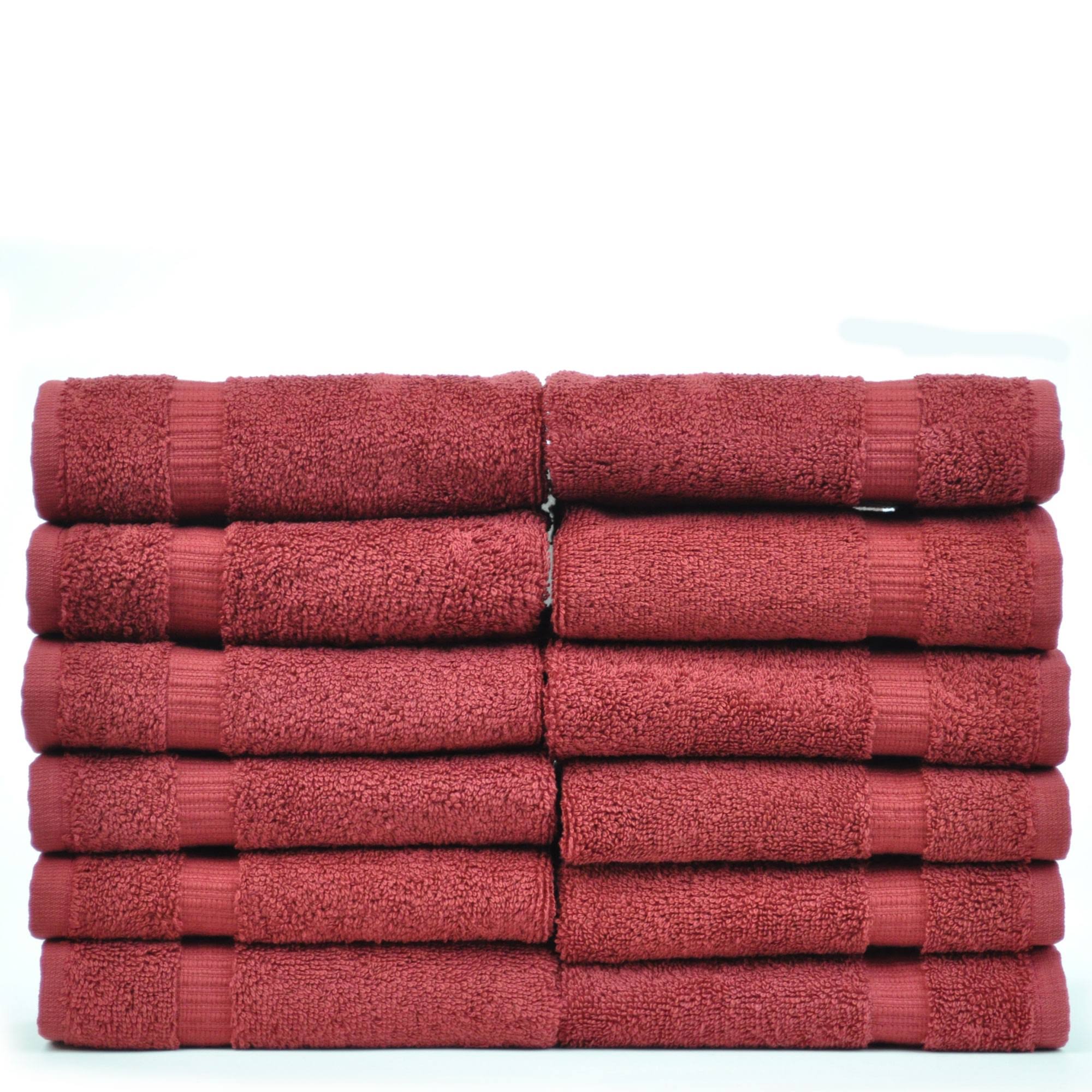 Chakir Linen Dobby Border Turkish Cotton Washcloth Set (Set of 12) - RFHNDY_DEEF Chakir Linen Dobby Border Turkish Cotton Washcloth Set (Set of 12) - RFHNDY_DEEF