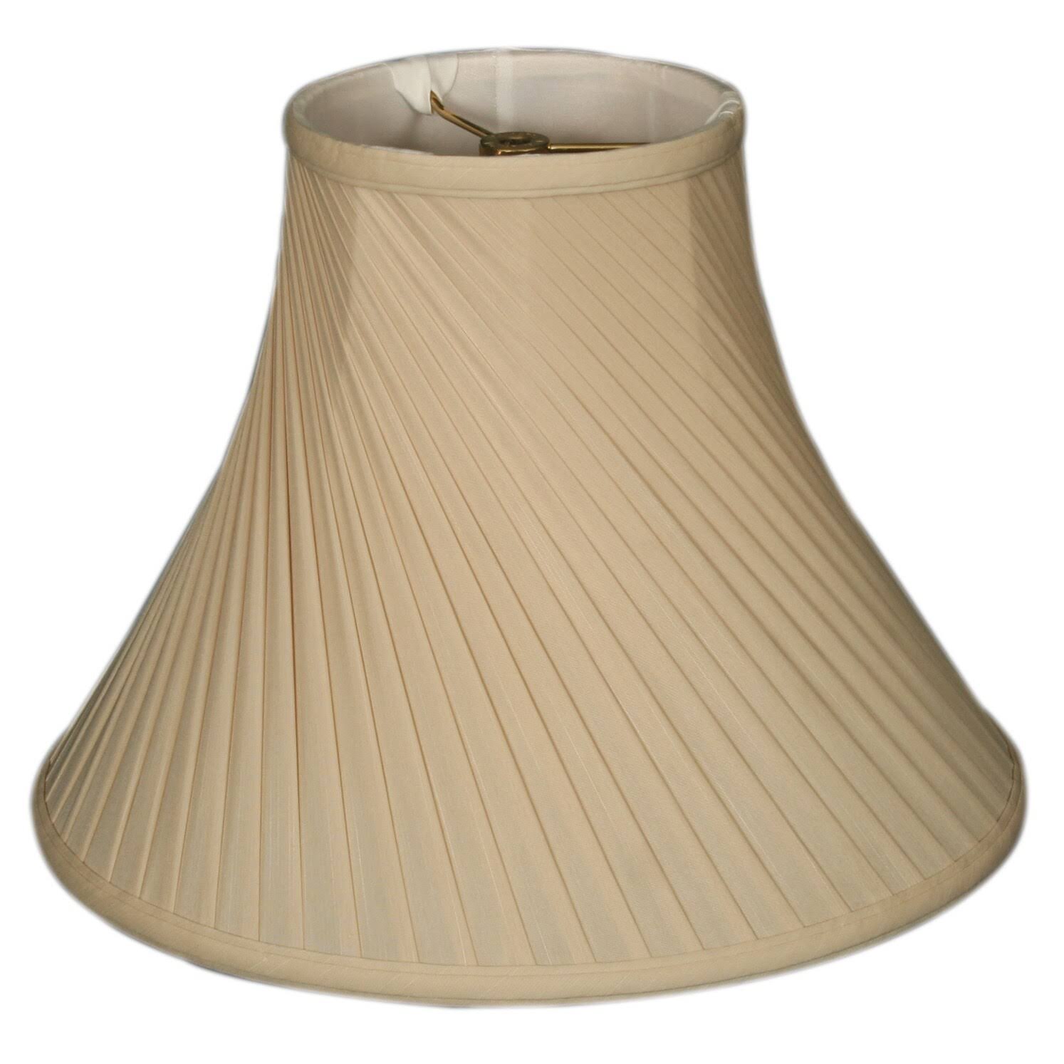 Royal Designs Twisted Pleat Basic Lamp Shade White 6 x 12 4GSTUT_BKAF Royal Designs Twisted Pleat Basic Lamp Shade White 6 x 12 4GSTUT_BKAF