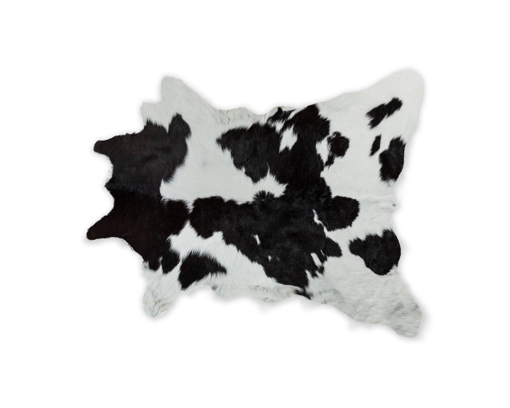 Natural Calfskin Rug - Black White - Size 2' x 3' ORXHKM_WOPB Natural Calfskin Rug - Black White - Size 2' x 3' ORXHKM_WOPB