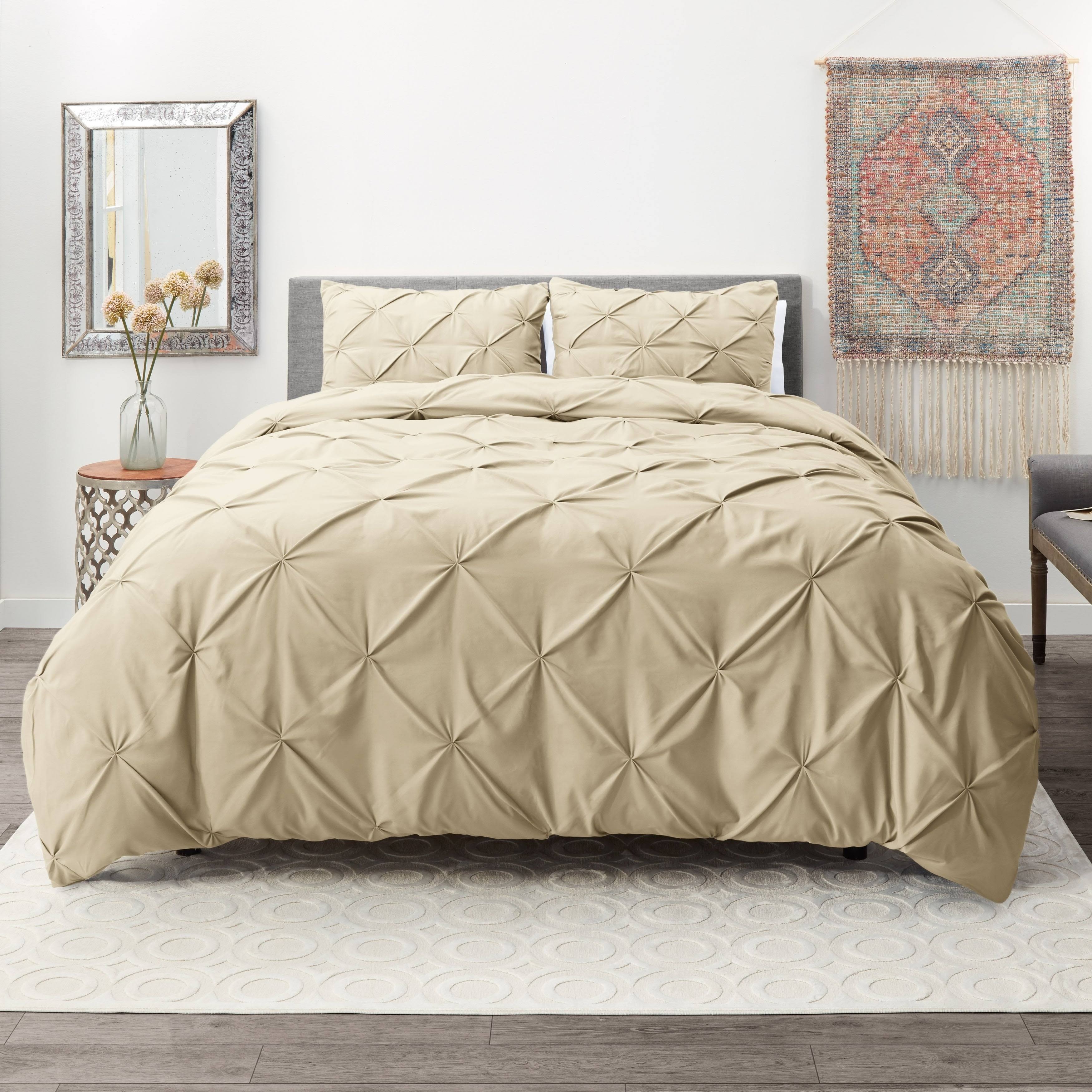 Nestl Bedding Pinch Pleat Duvet Cover Set Twin YPZJ3E_KF4L Nestl Bedding Pinch Pleat Duvet Cover Set Twin YPZJ3E_KF4L