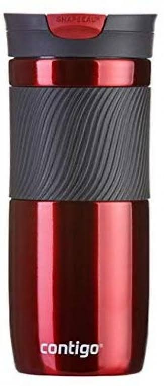 Contigo Byron Snapseal Travel Mug, Stainless Steel Thermal Mug, Vacuum Flask, Leakproof Tumbler, Coffee Mug with BPA Free Easy-EUGIAY_GG5U Contigo Byron Snapseal Travel Mug, Stainless Steel Thermal Mug, Vacuum Flask, Leakproof Tumbler, Coffee Mug with BPA Free Easy-EUGIAY_GG5U