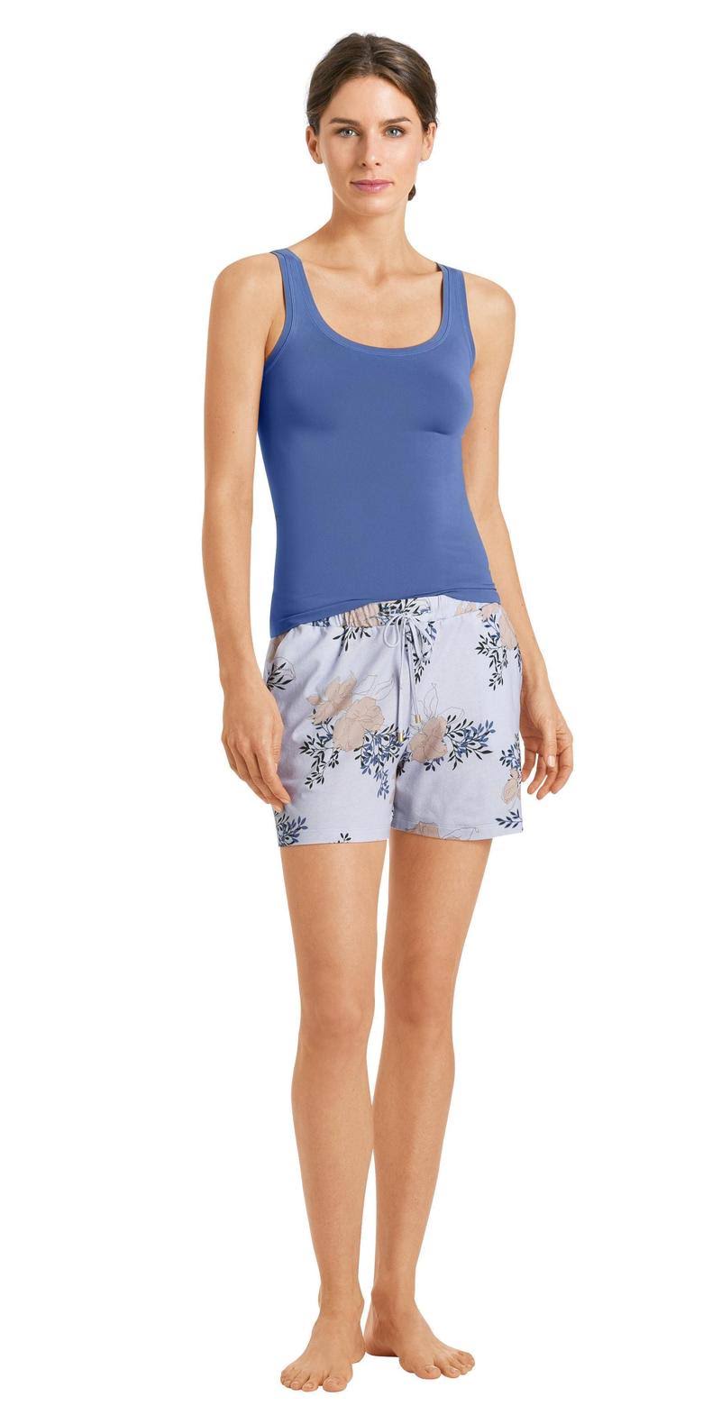 HANRO Touch Feeling Tank Top - Clematis Blue XL - BMCOZQ_PX8Y HANRO Touch Feeling Tank Top - Clematis Blue XL - BMCOZQ_PX8Y