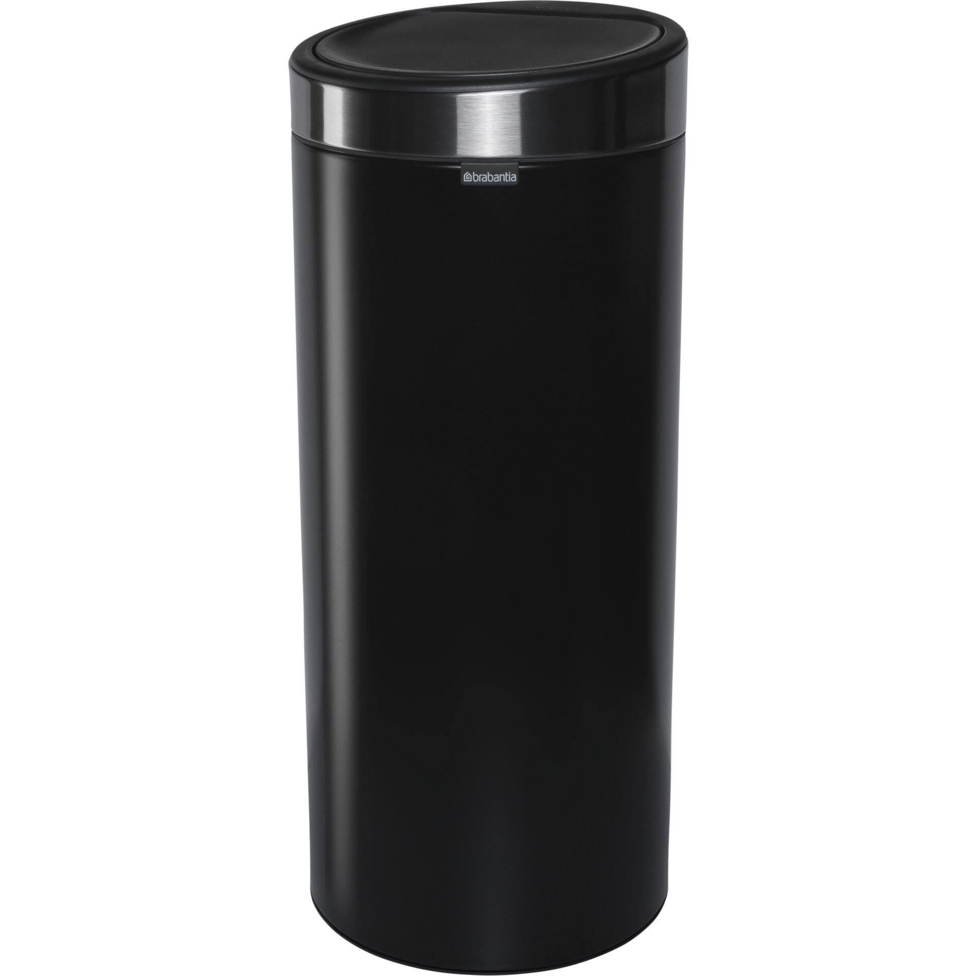 Brabantia Touch Bin New, 30 Litre - Matt QAUVAZ_NXMS Brabantia Touch Bin New, 30 Litre - Matt QAUVAZ_NXMS