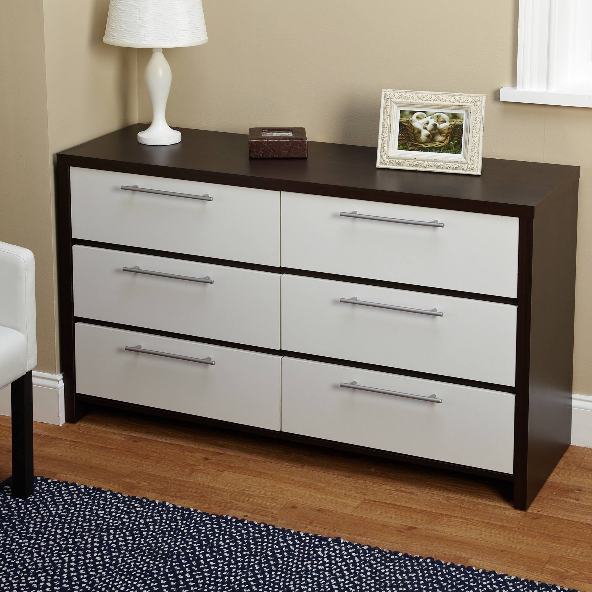 Ava 6-Drawer Chest, White/RCDLVA_I5GM Ava 6-Drawer Chest, White/RCDLVA_I5GM