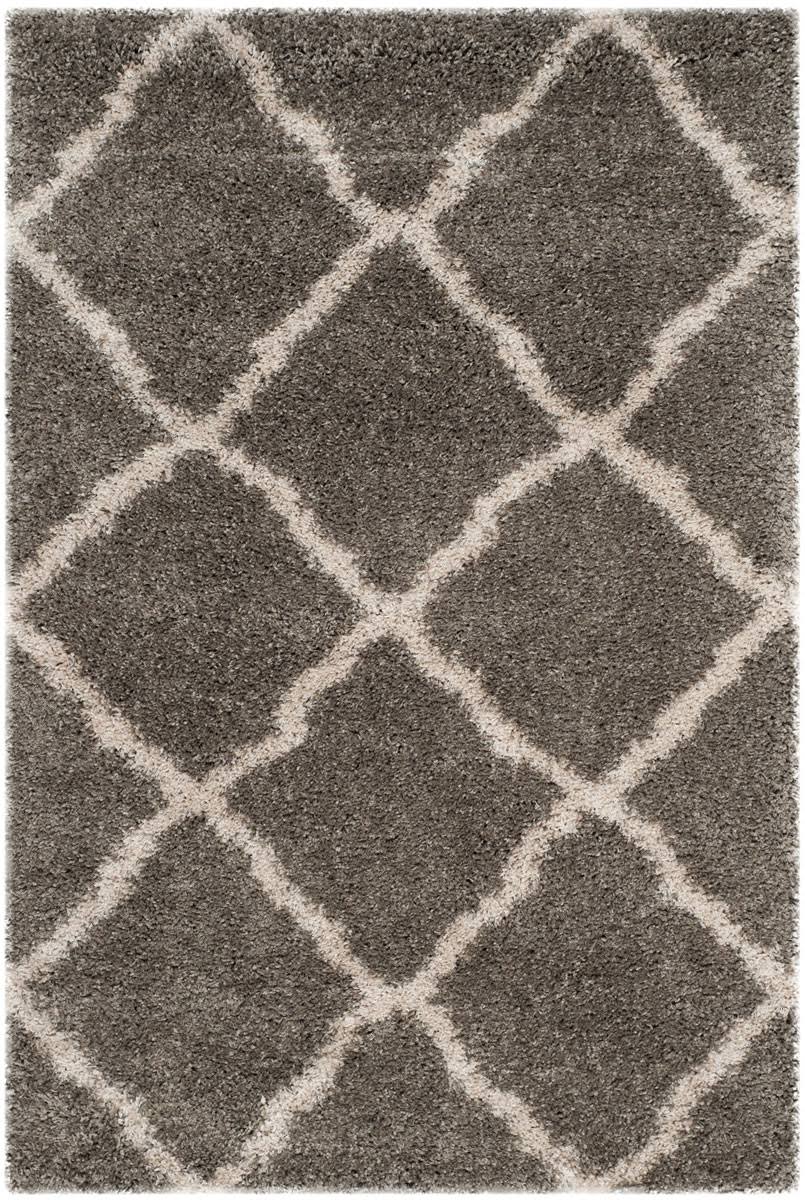 Safavieh Belize Shag SGB489G Grey/Taupe 4' x 6' Area SHRLFD_BEGD