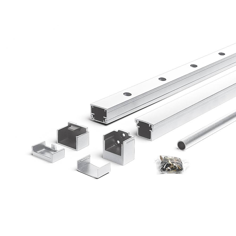 Trex Signature Aluminum Rail Kit with Round Balusters - 6' x 1TAEGF_8U6N Trex Signature Aluminum Rail Kit with Round Balusters - 6' x 1TAEGF_8U6N