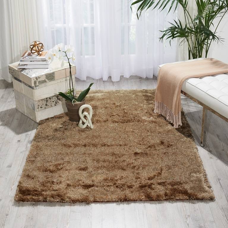 Nourison Lush Taupe Shag Area Rug - 4' x 6' GFCOOU_AIVJ Nourison Lush Taupe Shag Area Rug - 4' x 6' GFCOOU_AIVJ